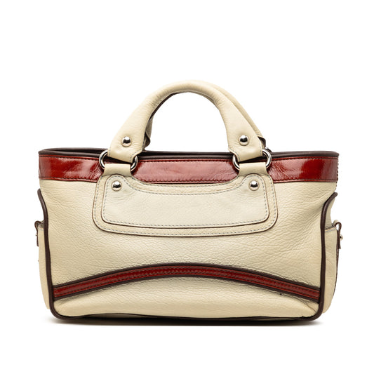 Celine Tricolor Leather Boogie Handbag