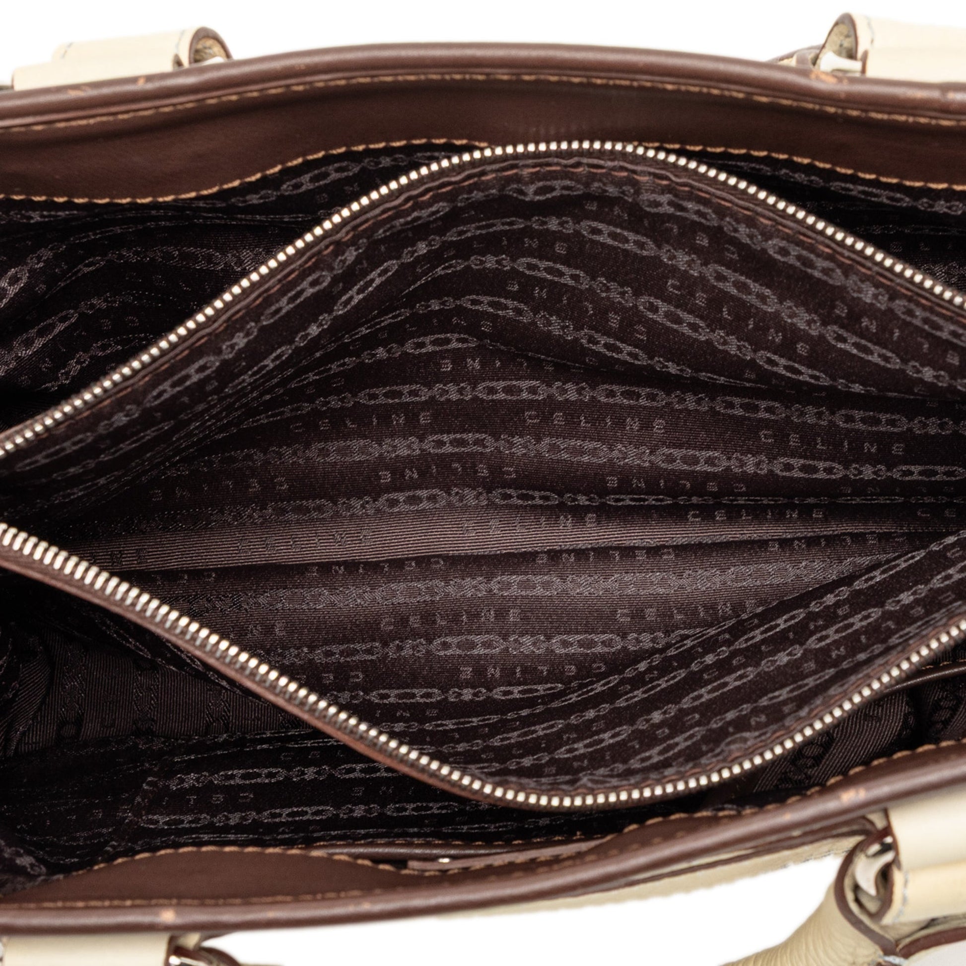 Celine Tricolor Leather Boogie Handbag