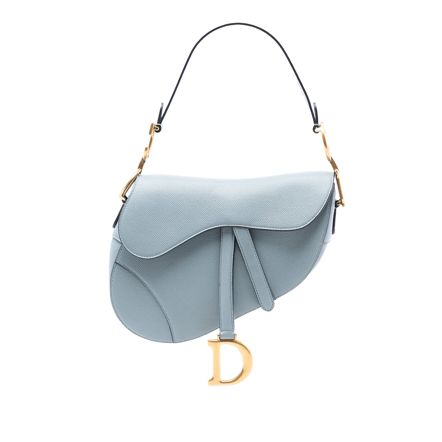 Dior Grained Calfskin Saddle Bag