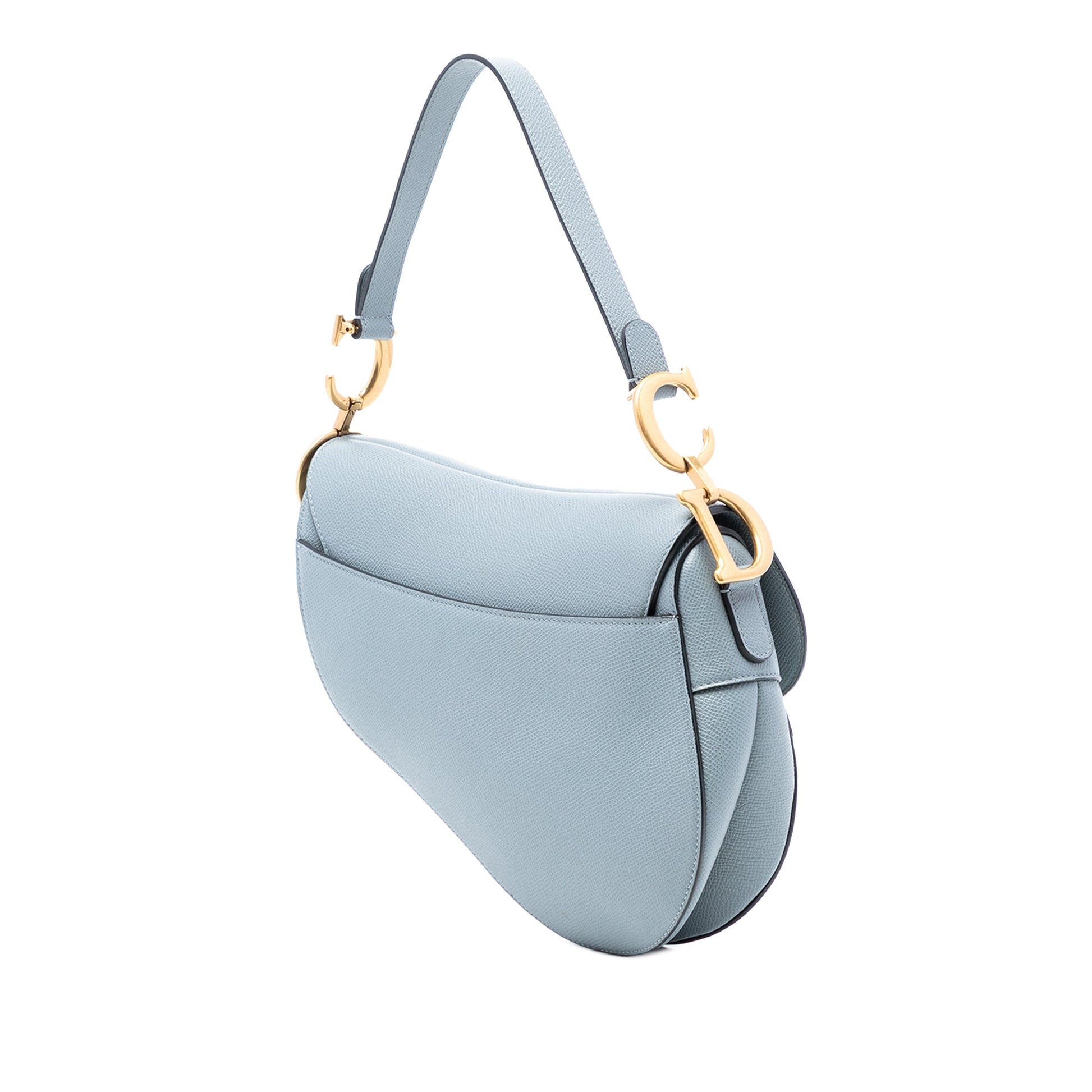 Dior Grained Calfskin Saddle Bag