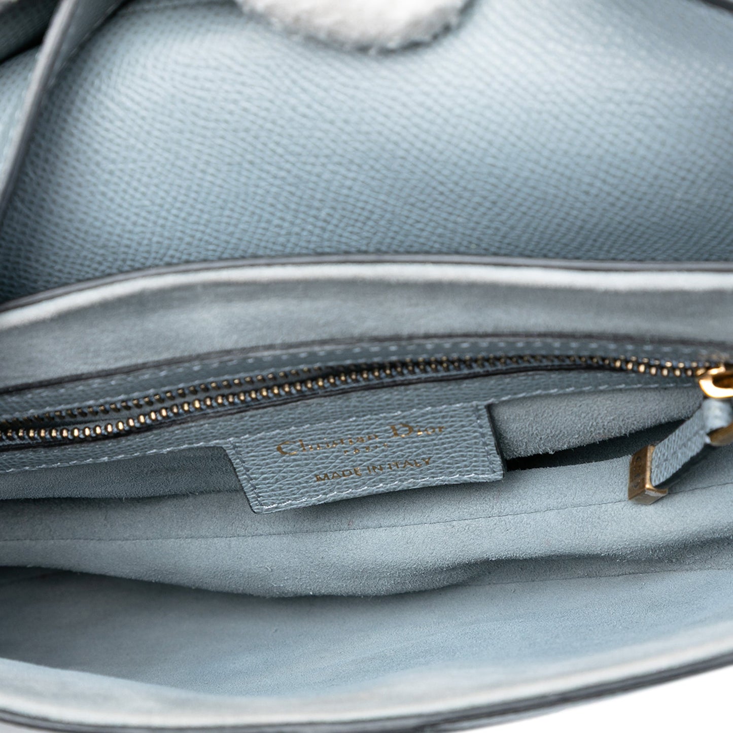 Dior Grained Calfskin Saddle Bag
