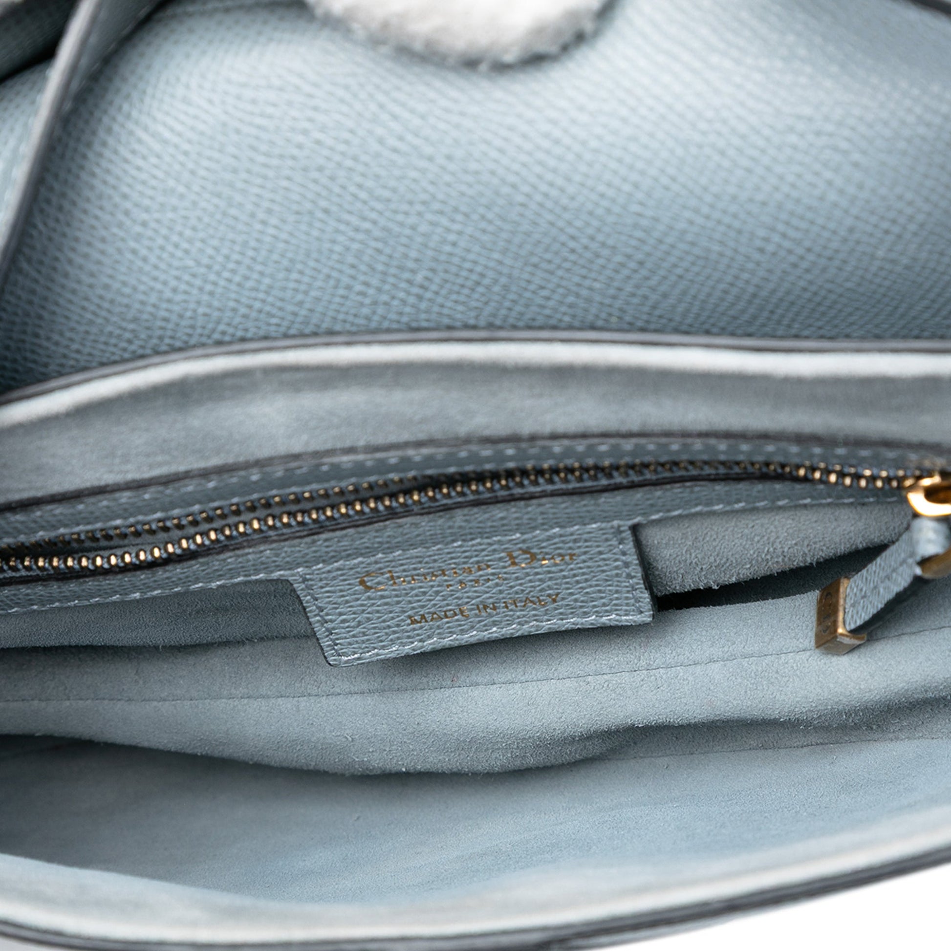 Dior Grained Calfskin Saddle Bag
