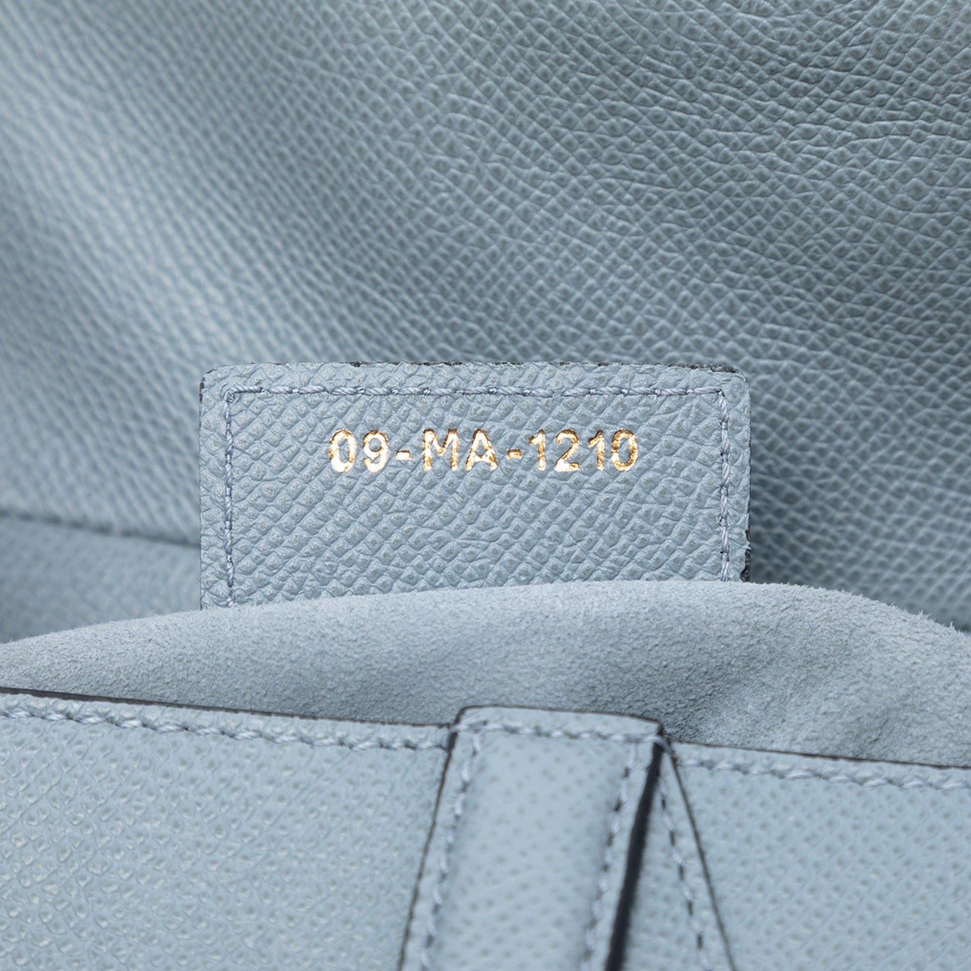 Dior Grained Calfskin Saddle Bag