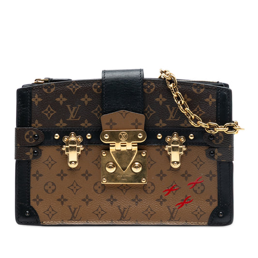 Louis Vuitton Monogram Reverse Trunk Clutch