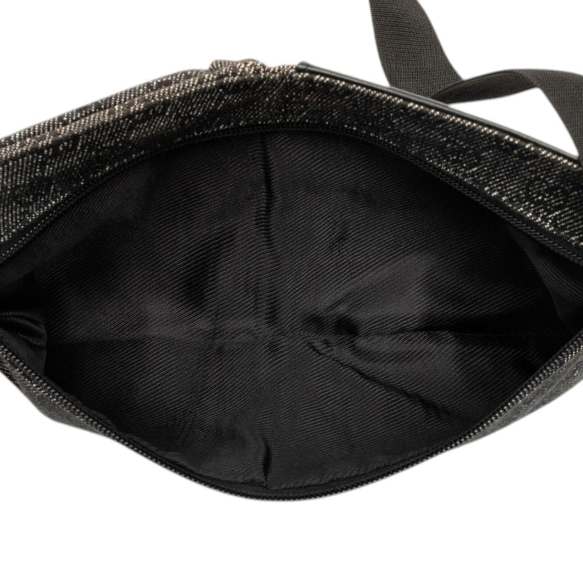 Gucci GG Denim Double Pocket Belt Bag