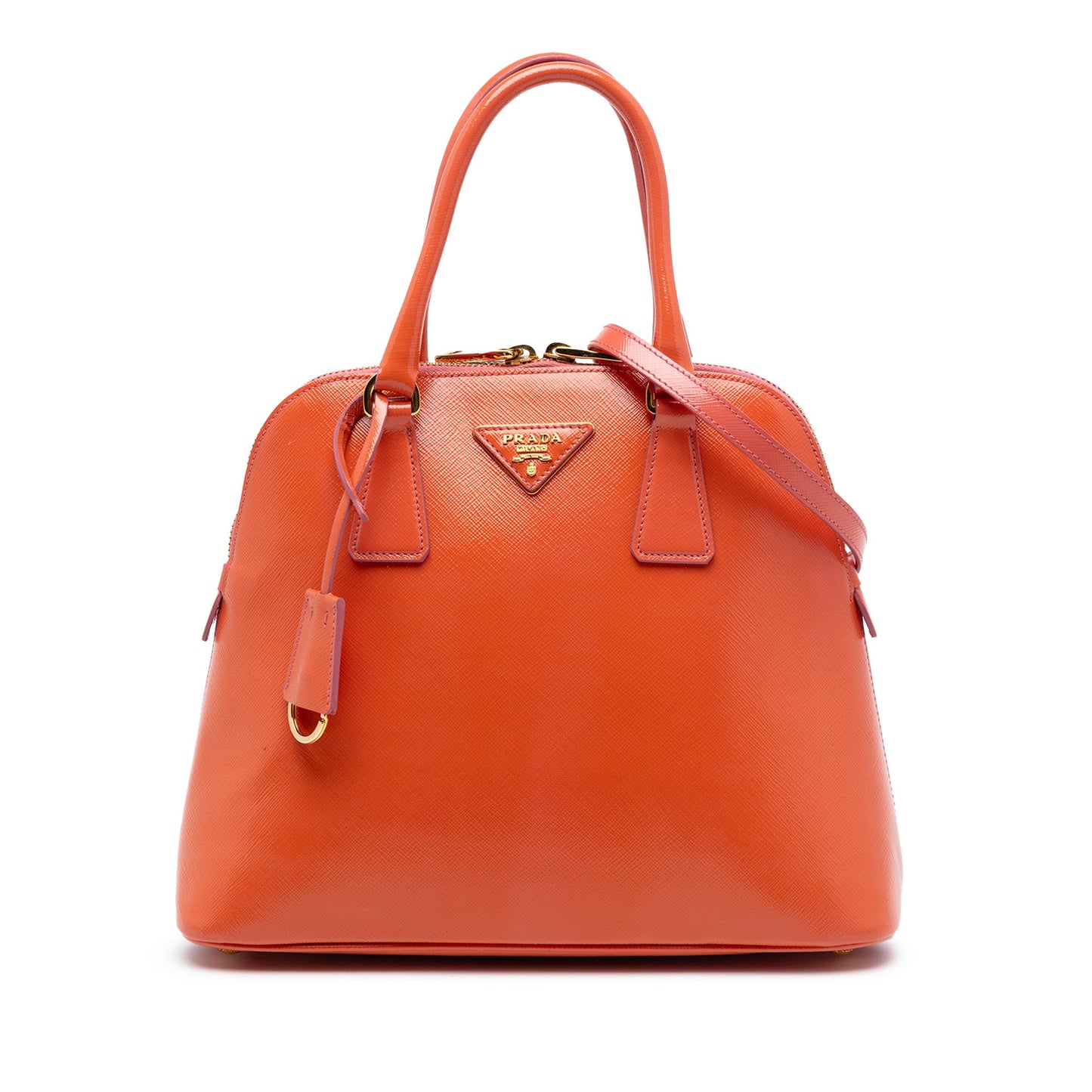 Saffiano Vernice Dome Satchel