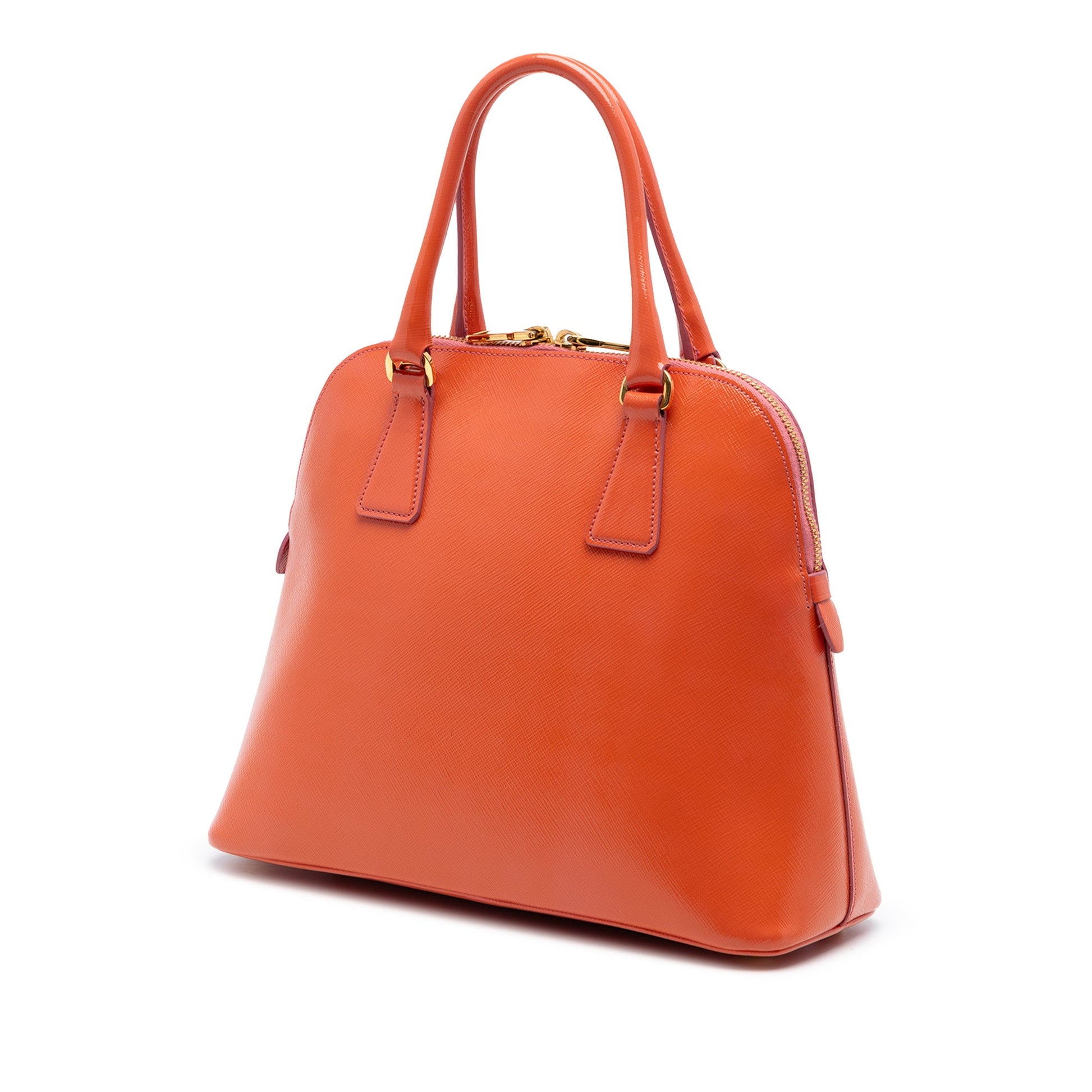 Saffiano Vernice Dome Satchel