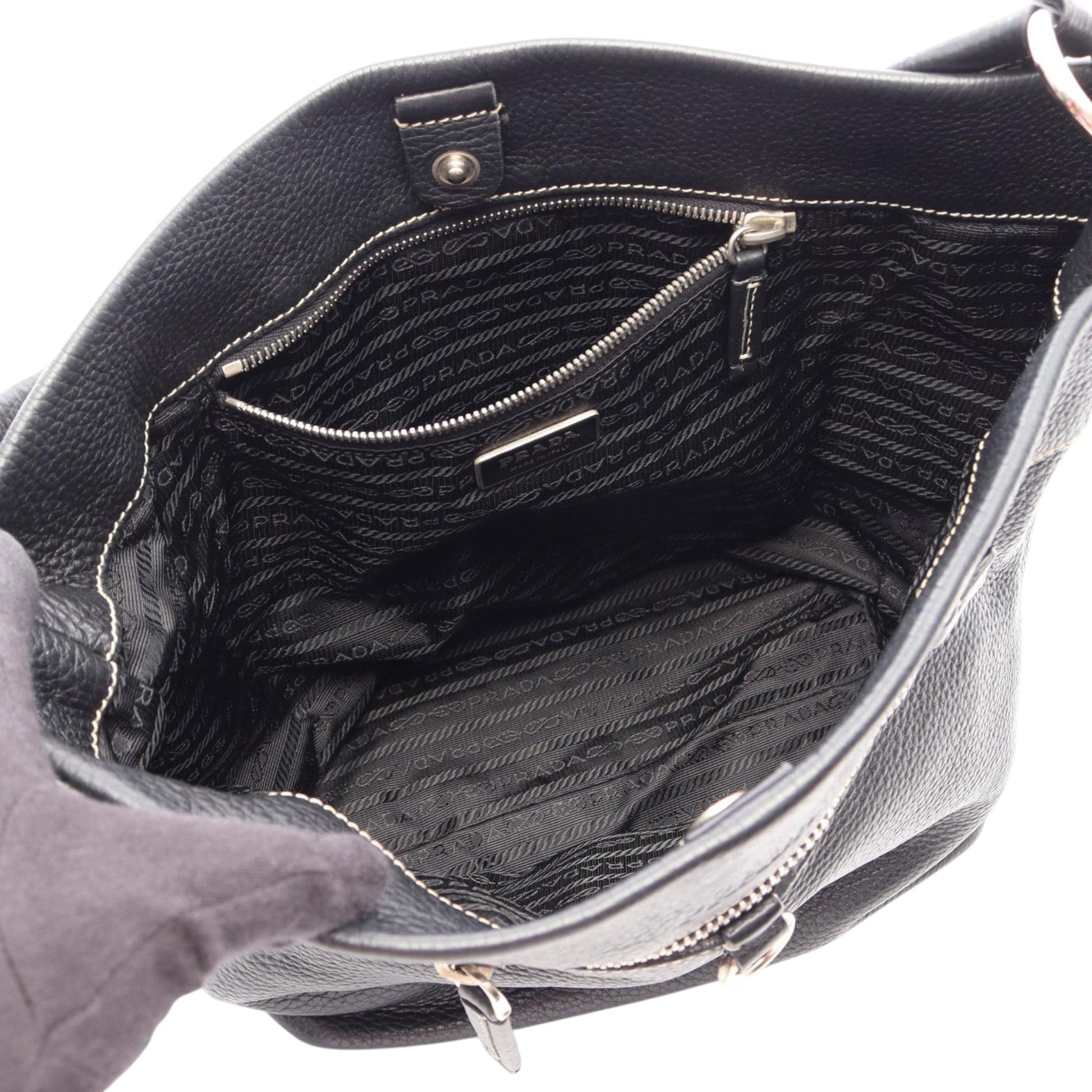 Prada Vitello Daino Tote