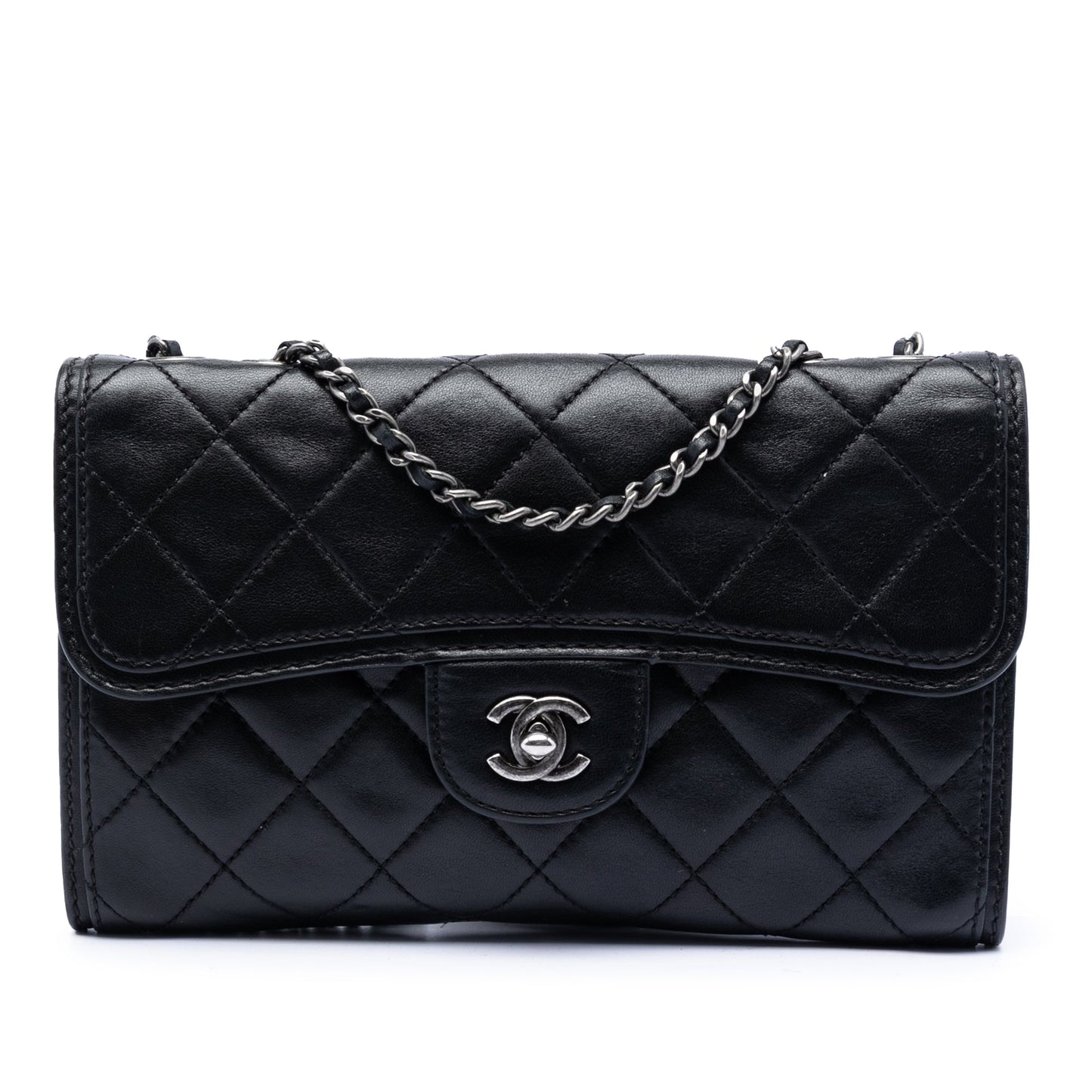 Chanel Small Quilted Lambskin Citizen Zip Flap