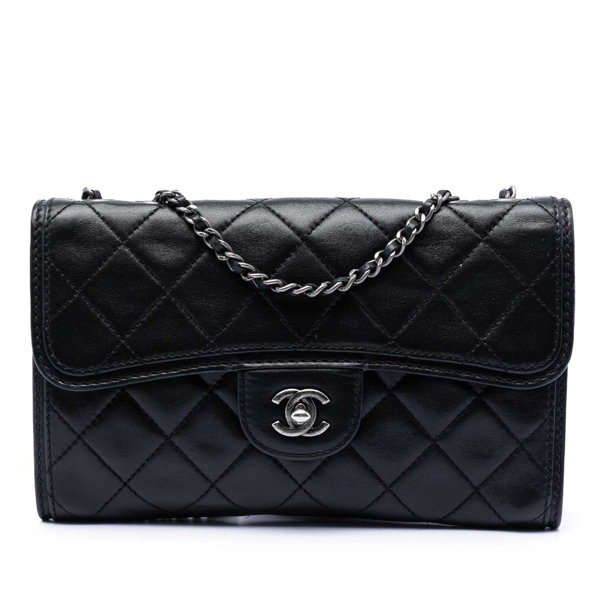 Chanel Small Quilted Lambskin Citizen Zip Flap