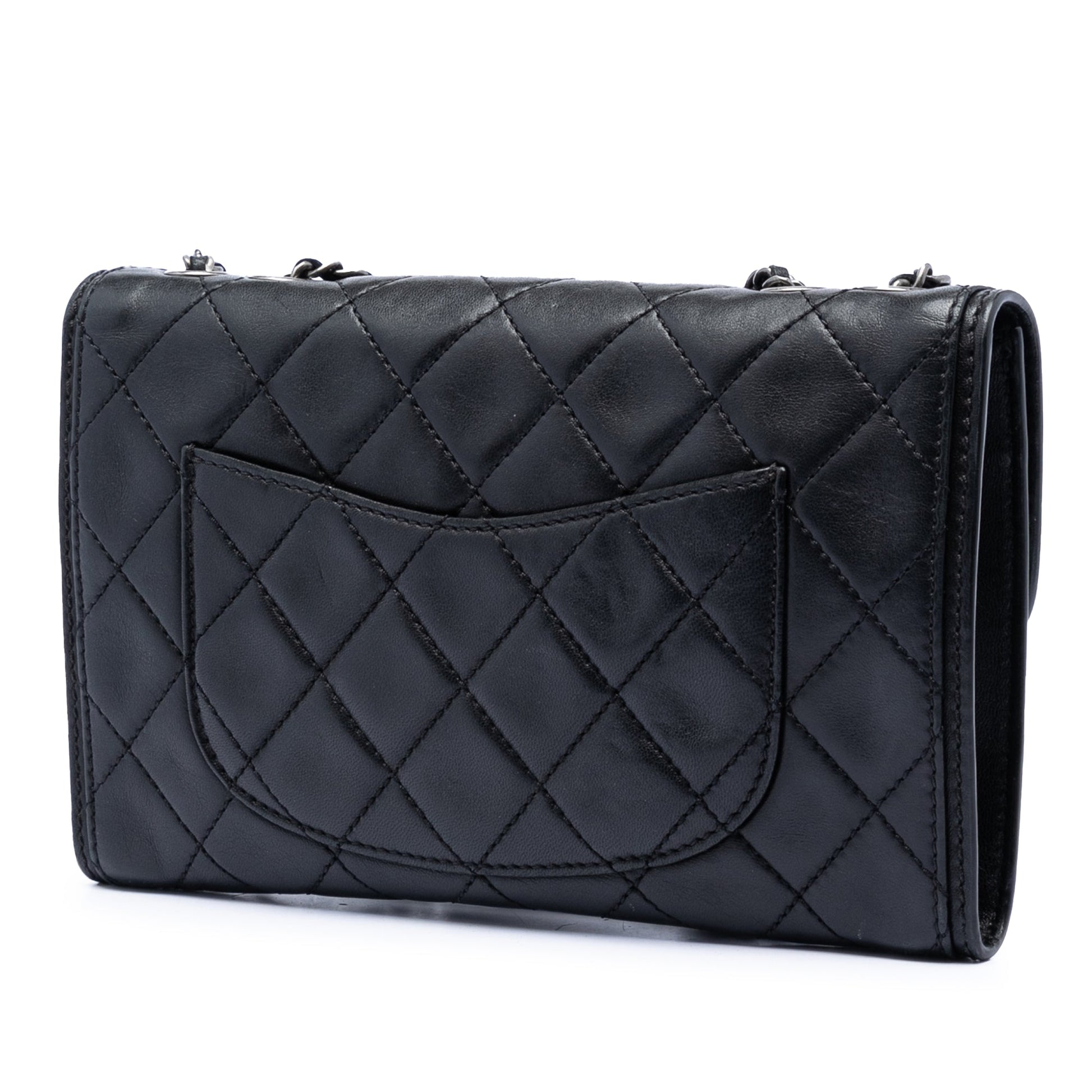 Chanel Small Quilted Lambskin Citizen Zip Flap