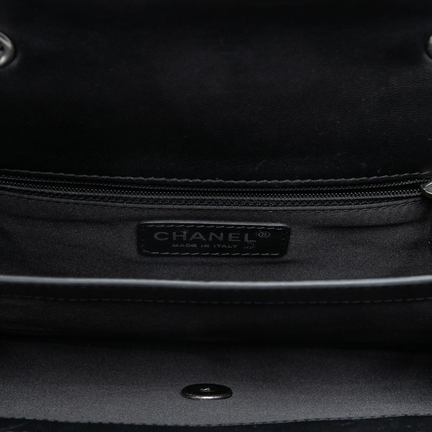 Chanel Small Quilted Lambskin Citizen Zip Flap