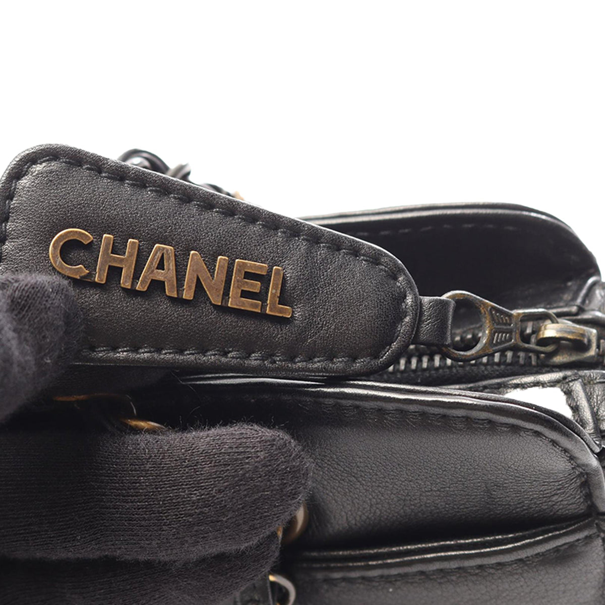 Chanel CC Calfskin Tote — Black