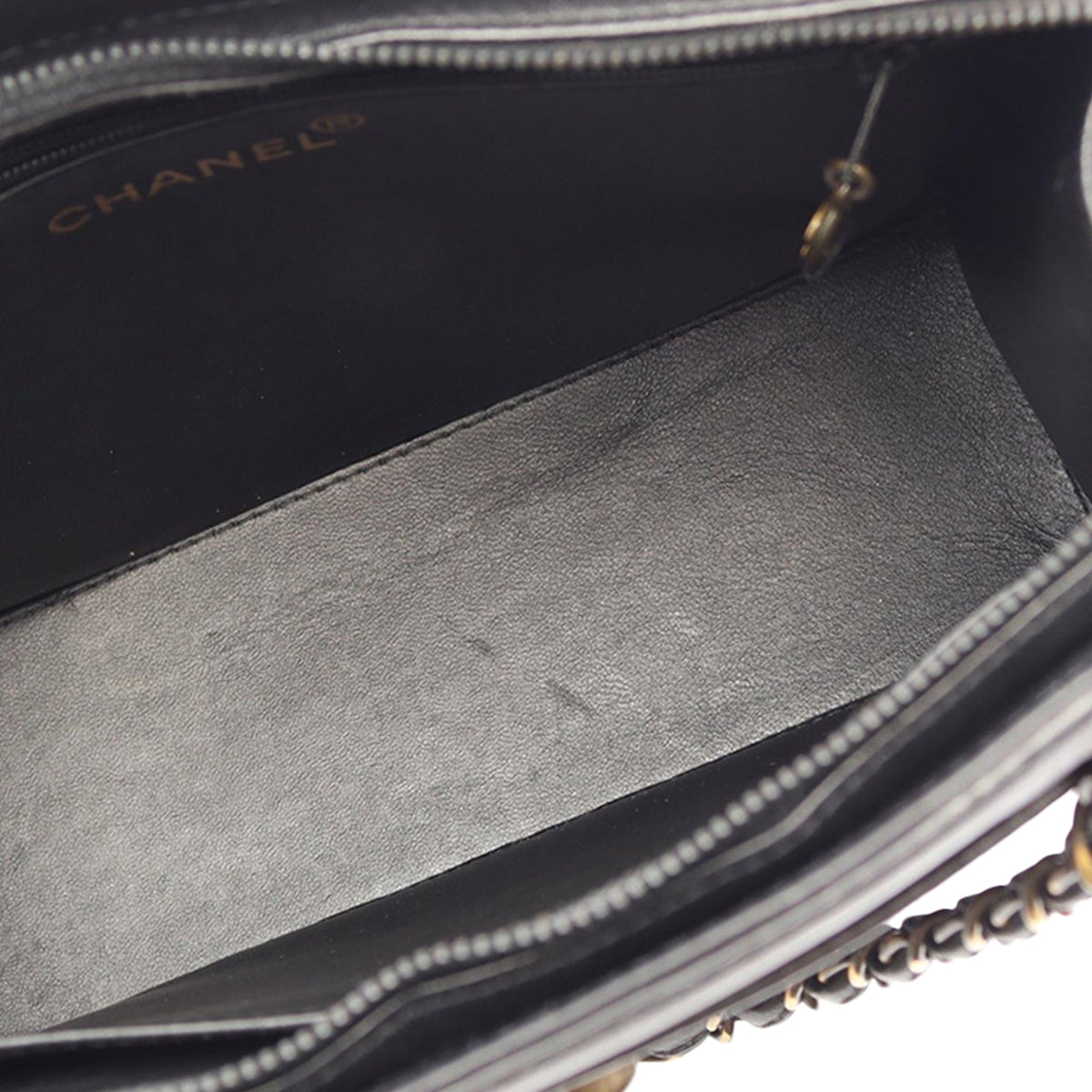 Chanel CC Calfskin Tote — Black