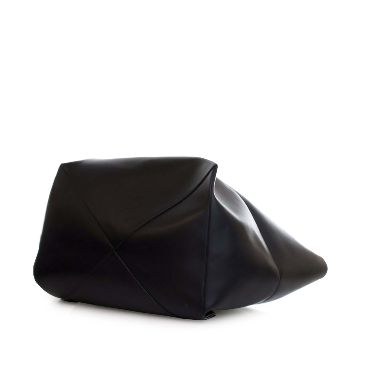 LOEWE XXL Shiny Calfskin Puzzle Fold Tote