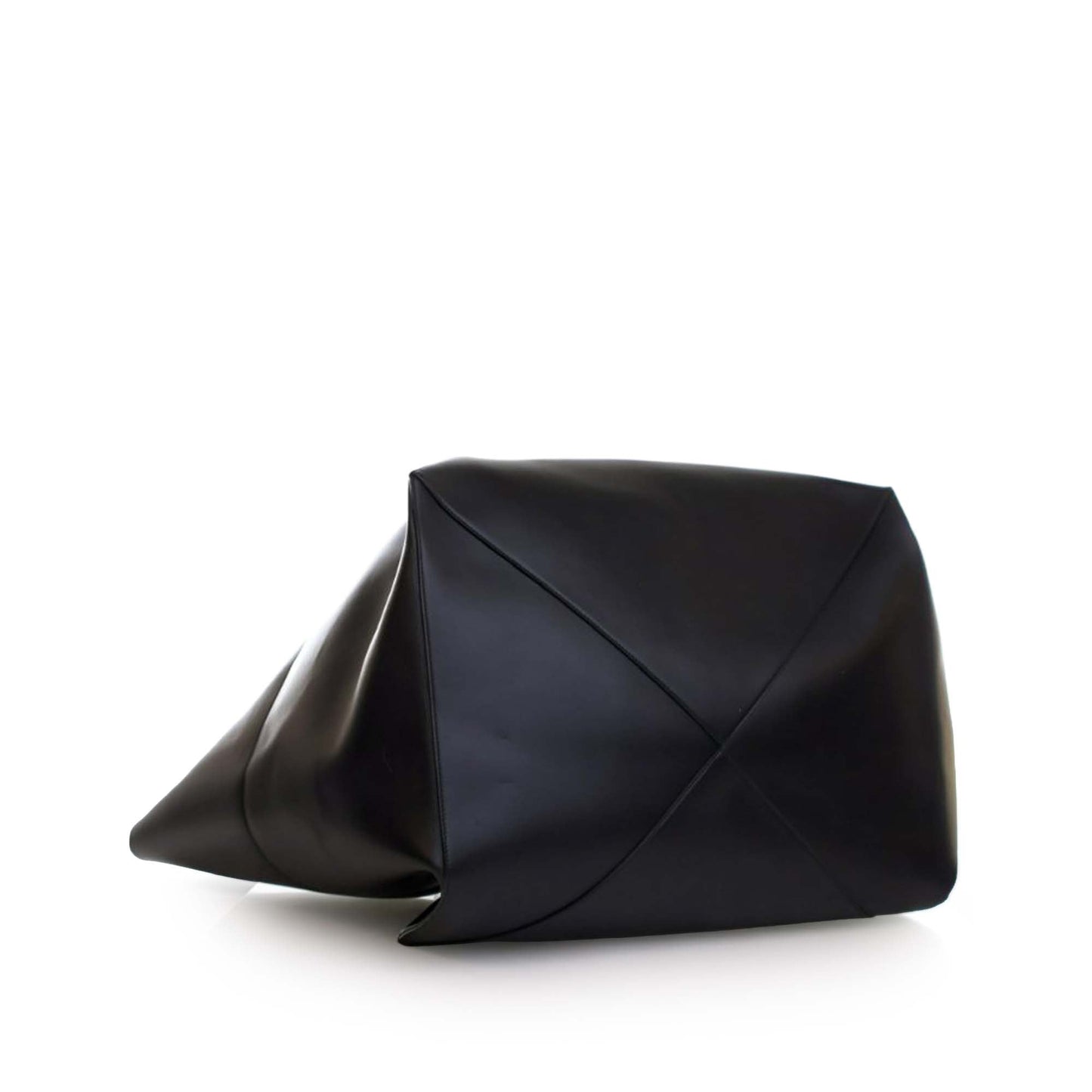 LOEWE XXL Shiny Calfskin Puzzle Fold Tote