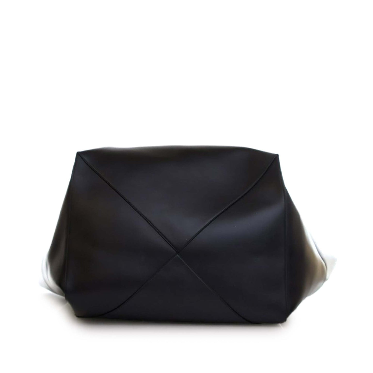 LOEWE XXL Shiny Calfskin Puzzle Fold Tote