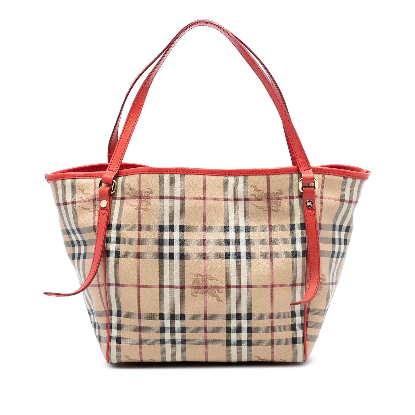 Small Haymarket Check Coated Canvas Salisbury Tote