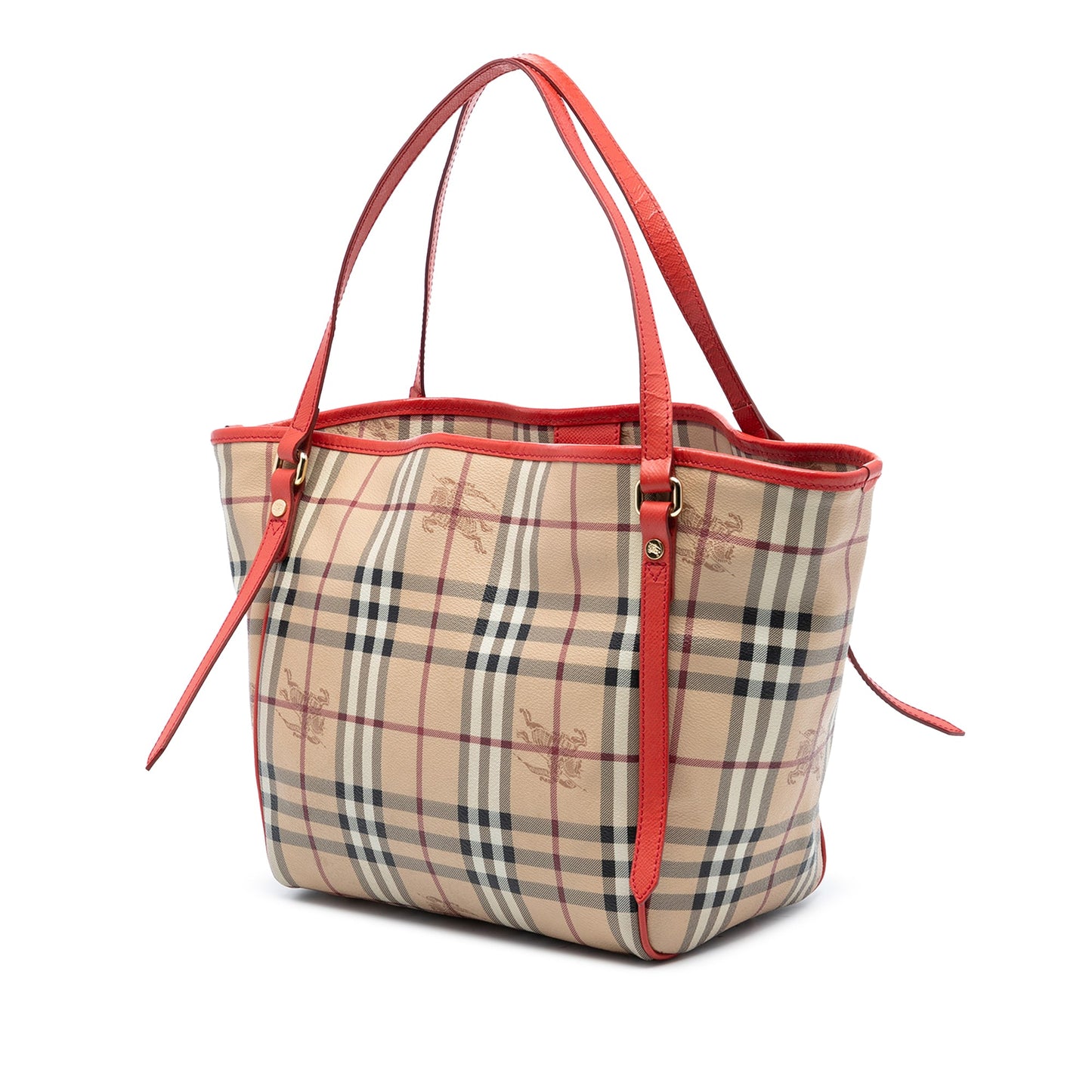 Small Haymarket Check Coated Canvas Salisbury Tote