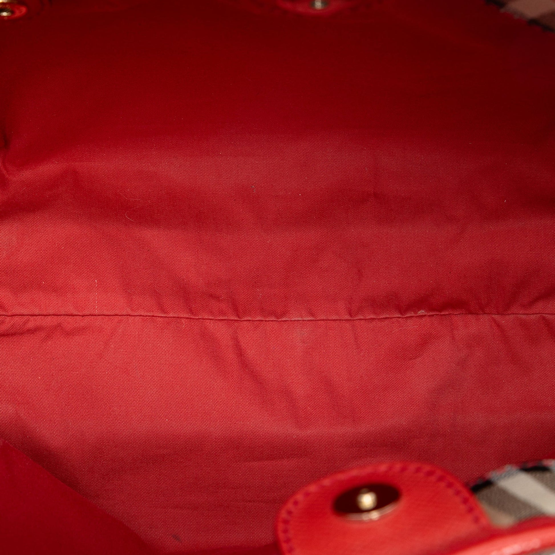 Small Haymarket Check Coated Canvas Salisbury Tote