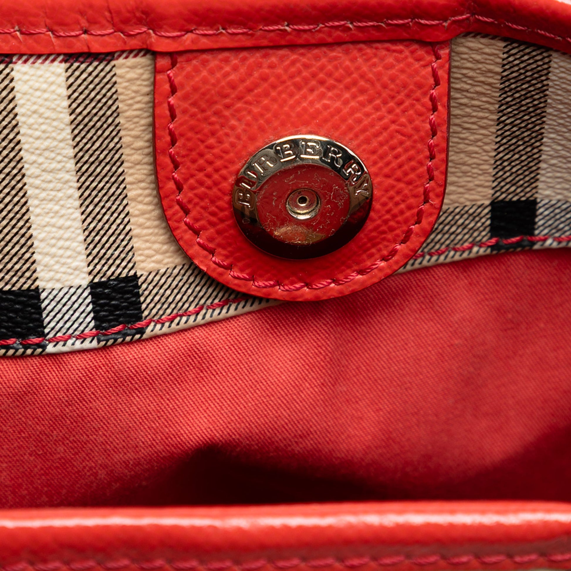 Small Haymarket Check Coated Canvas Salisbury Tote