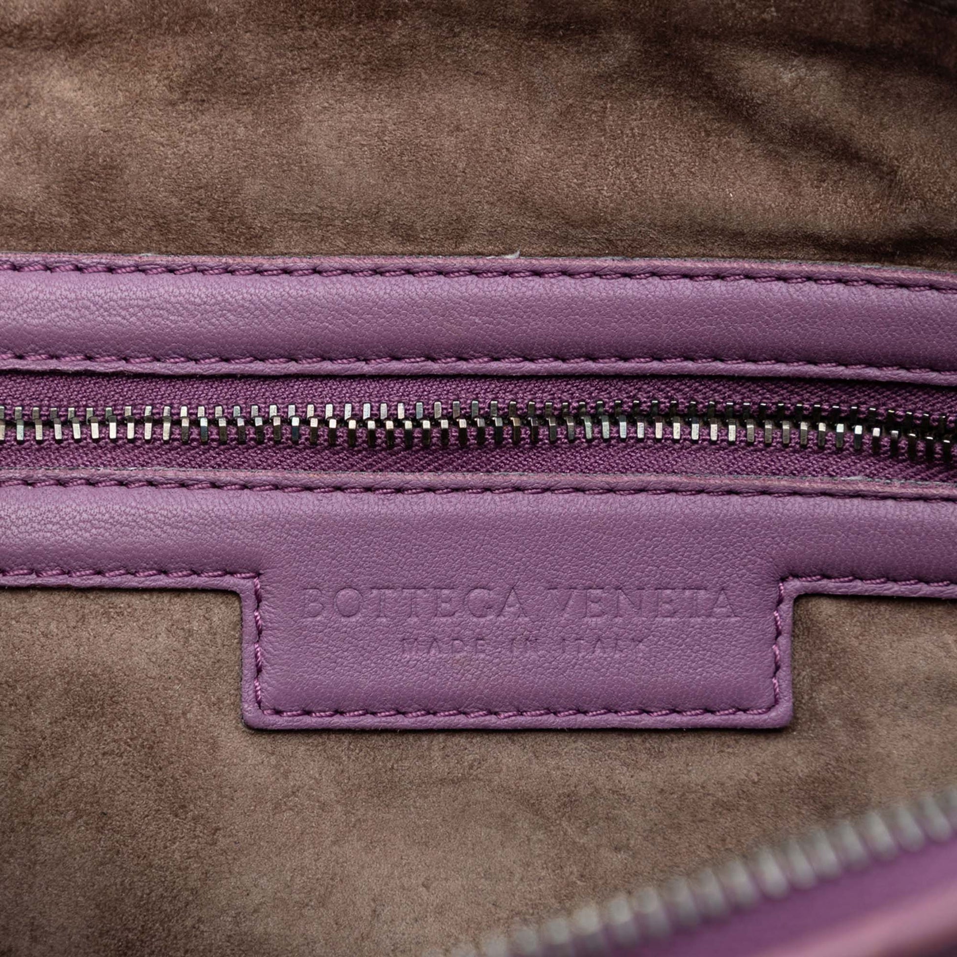 Bottega Veneta Nappa Intrecciato Nodini Crossbody