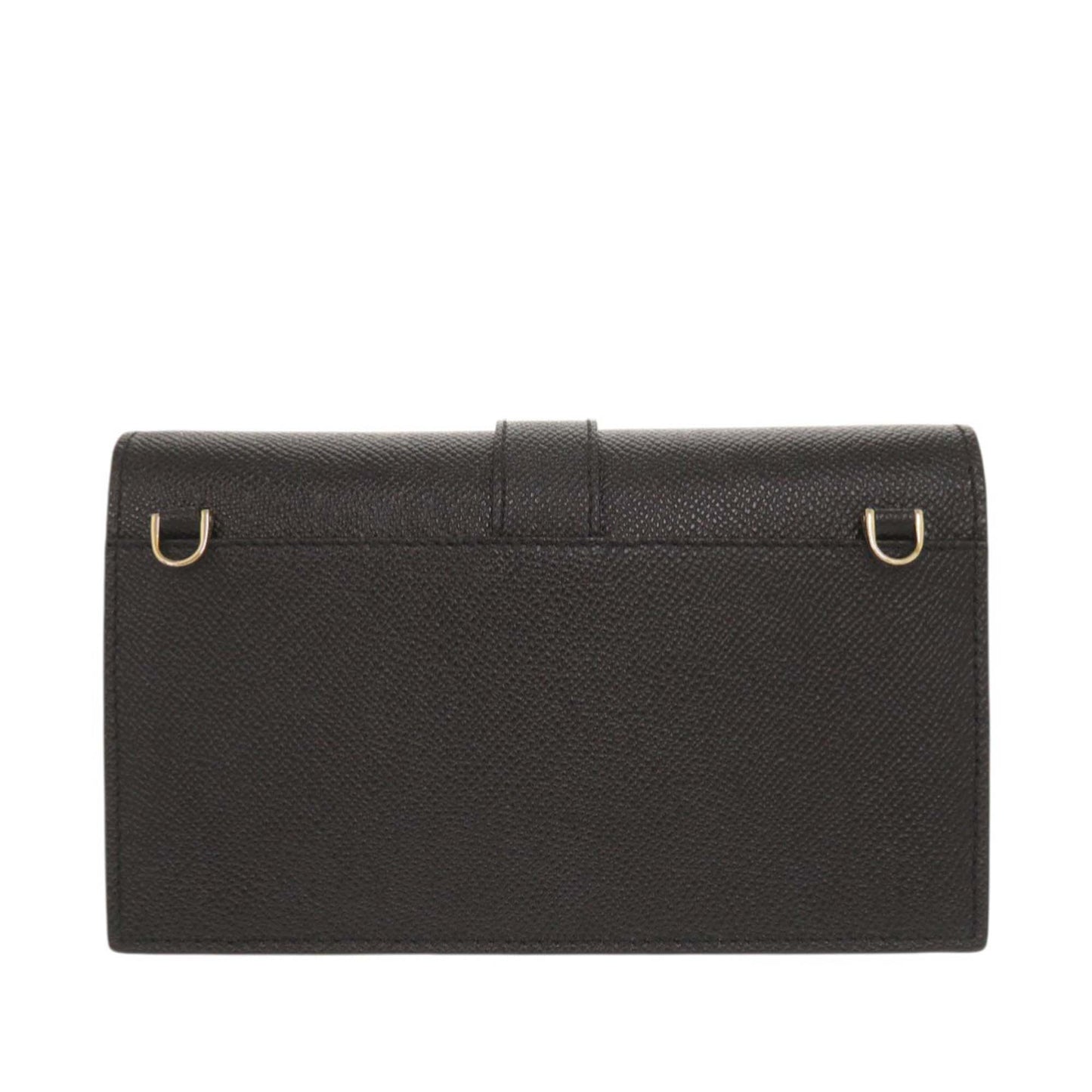 Ferragamo Grained Calfskin Gancini Crossbody