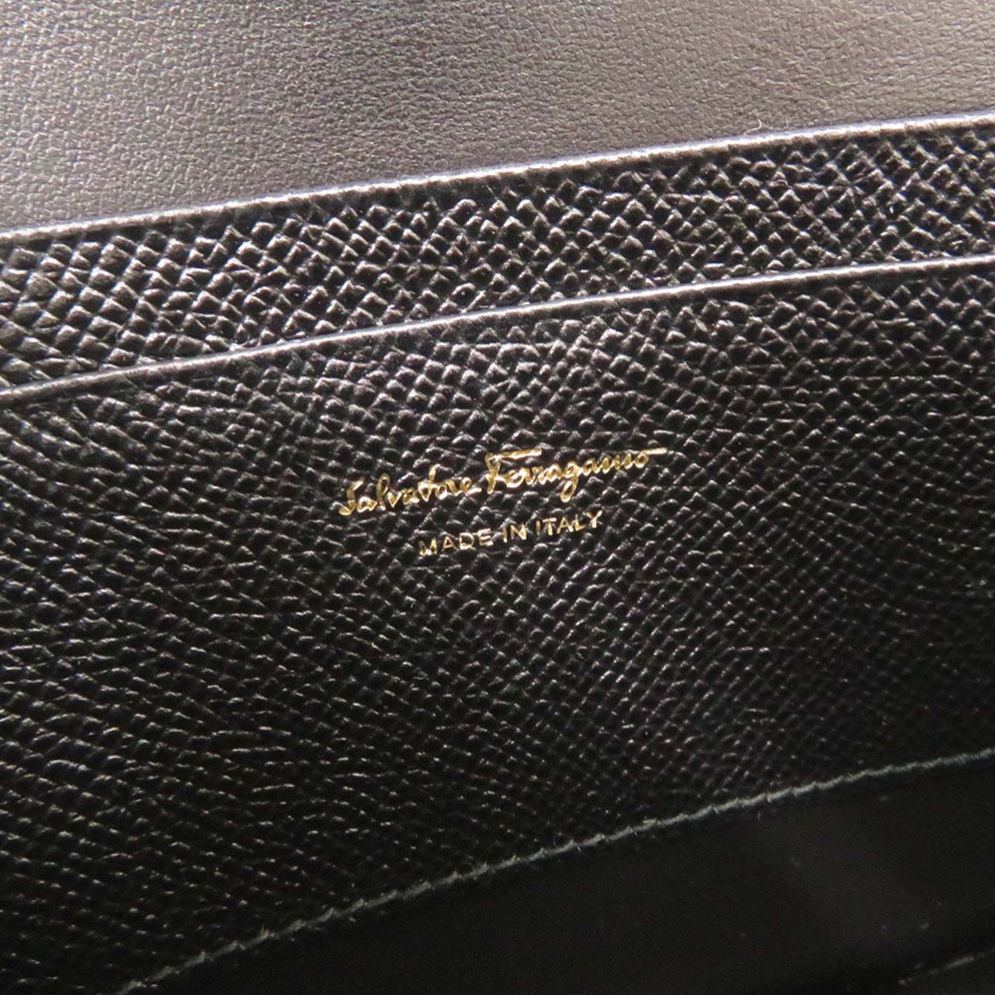Ferragamo Grained Calfskin Gancini Crossbody