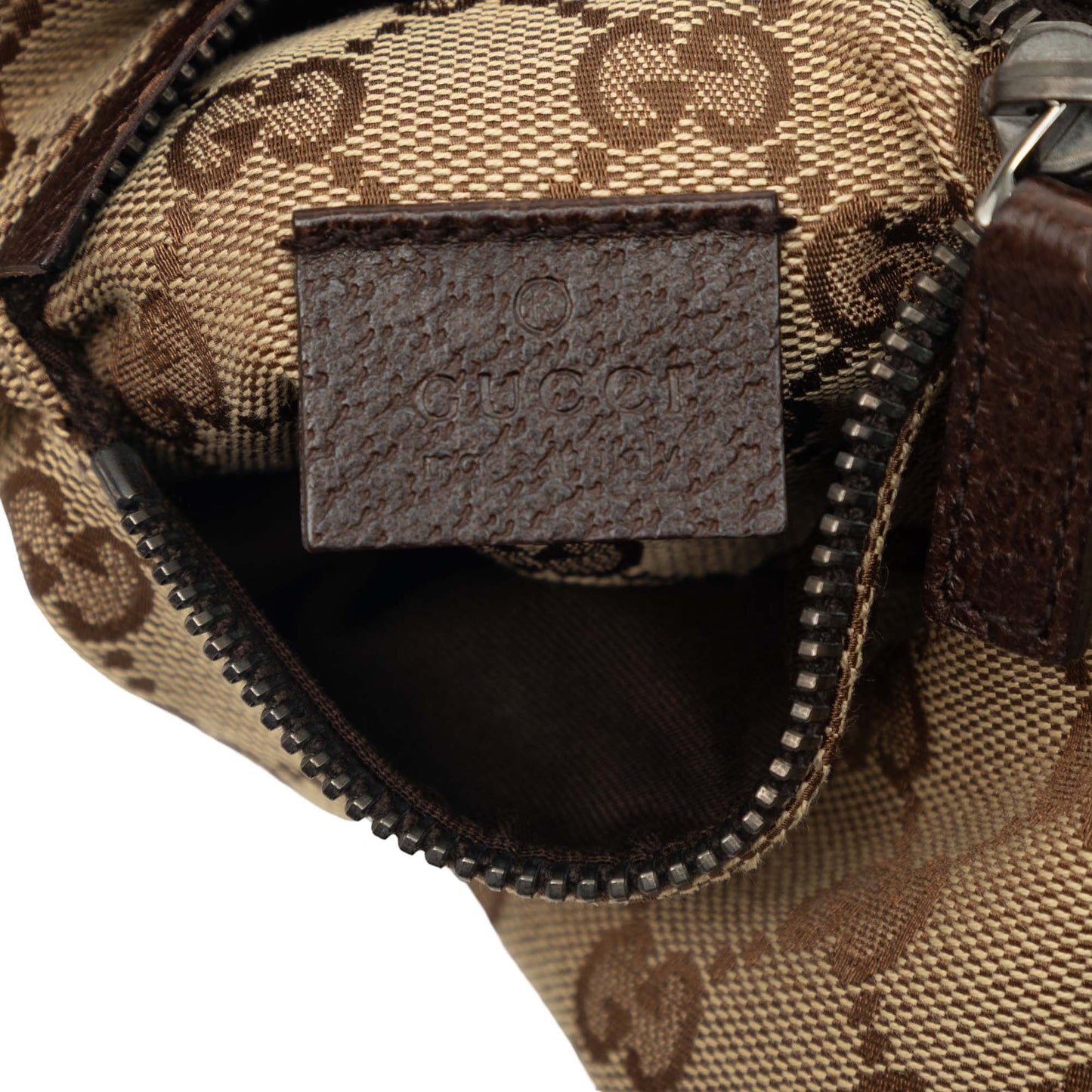 Gucci GG Canvas Web Double Pocket Belt Bag