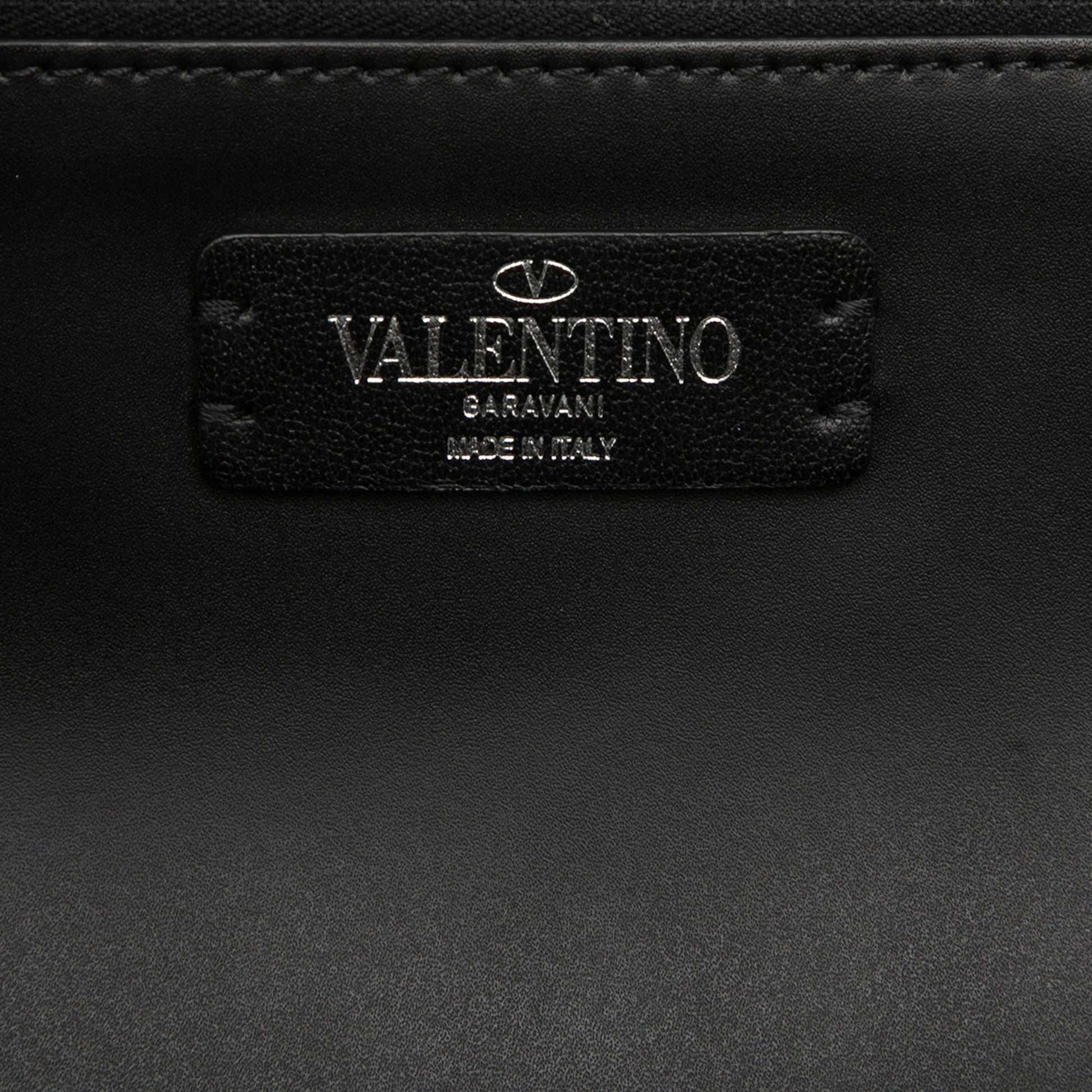Valentino Calfskin Rockstud VLTN Tote
