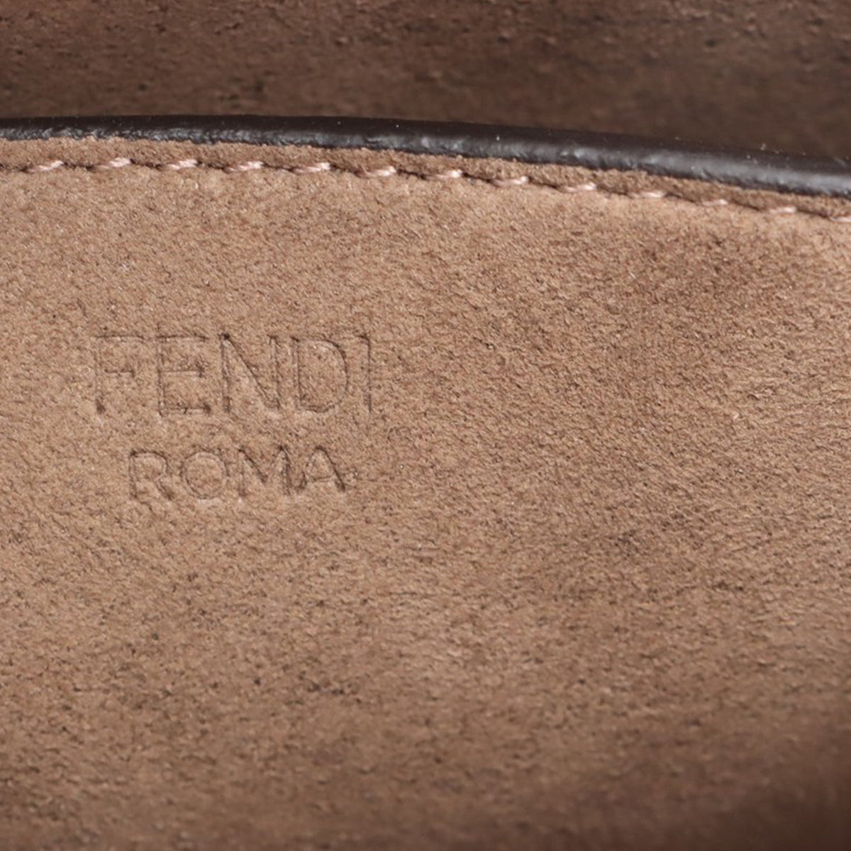 Fendi Small Denim Sunshine Tote — Blue
