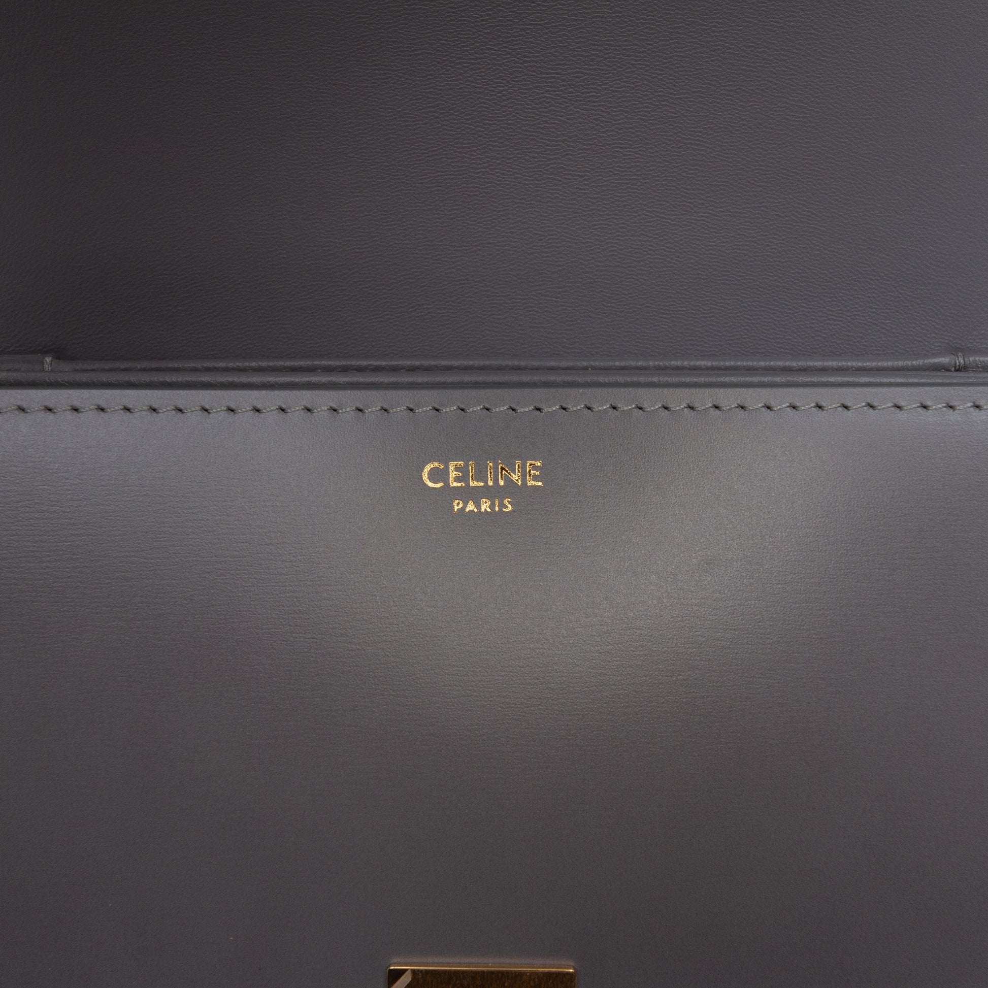 Celine Classique Shiny Calfskin Triomphe Crossbody