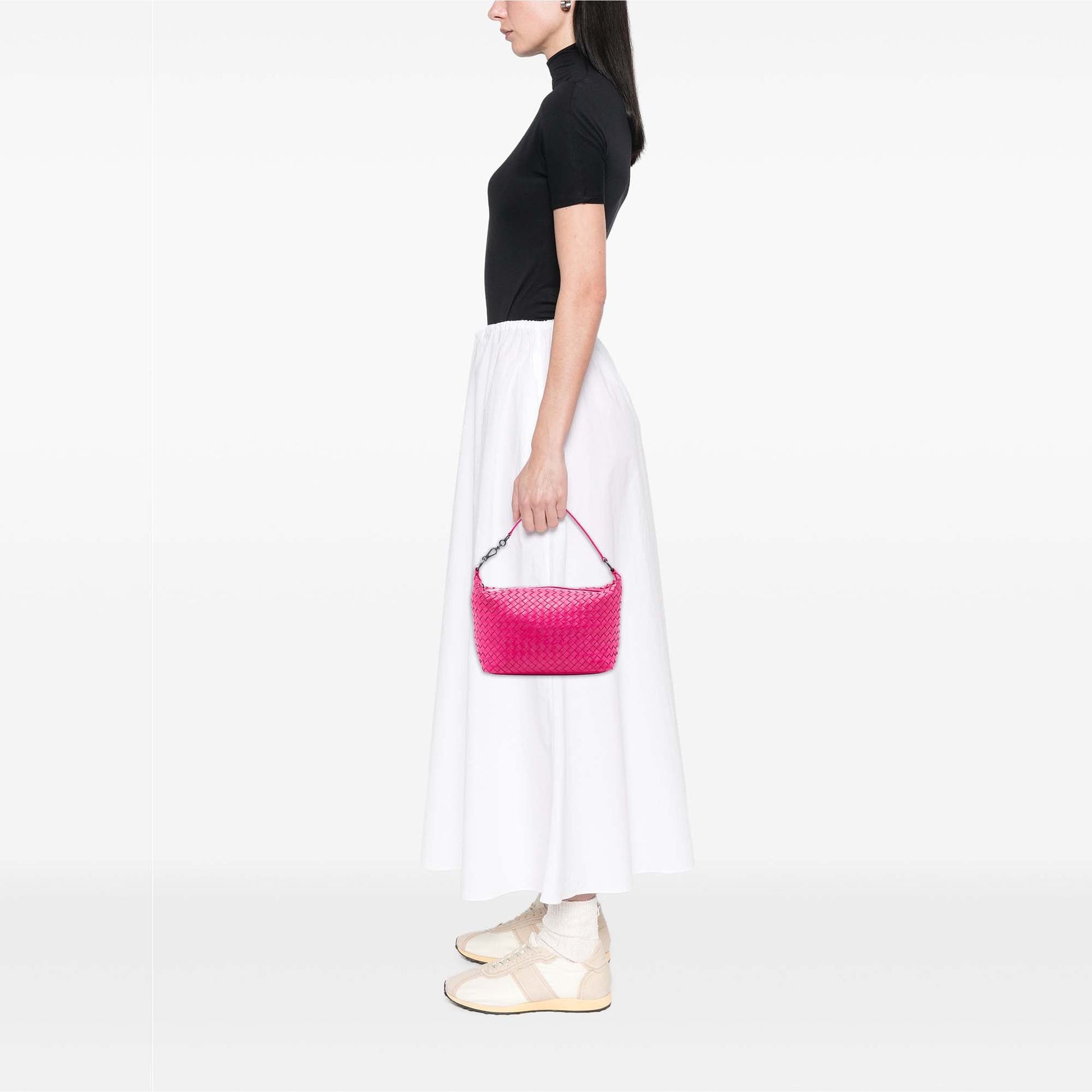 Bottega Veneta Small Nappa Intrecciato Shoulder Bag
