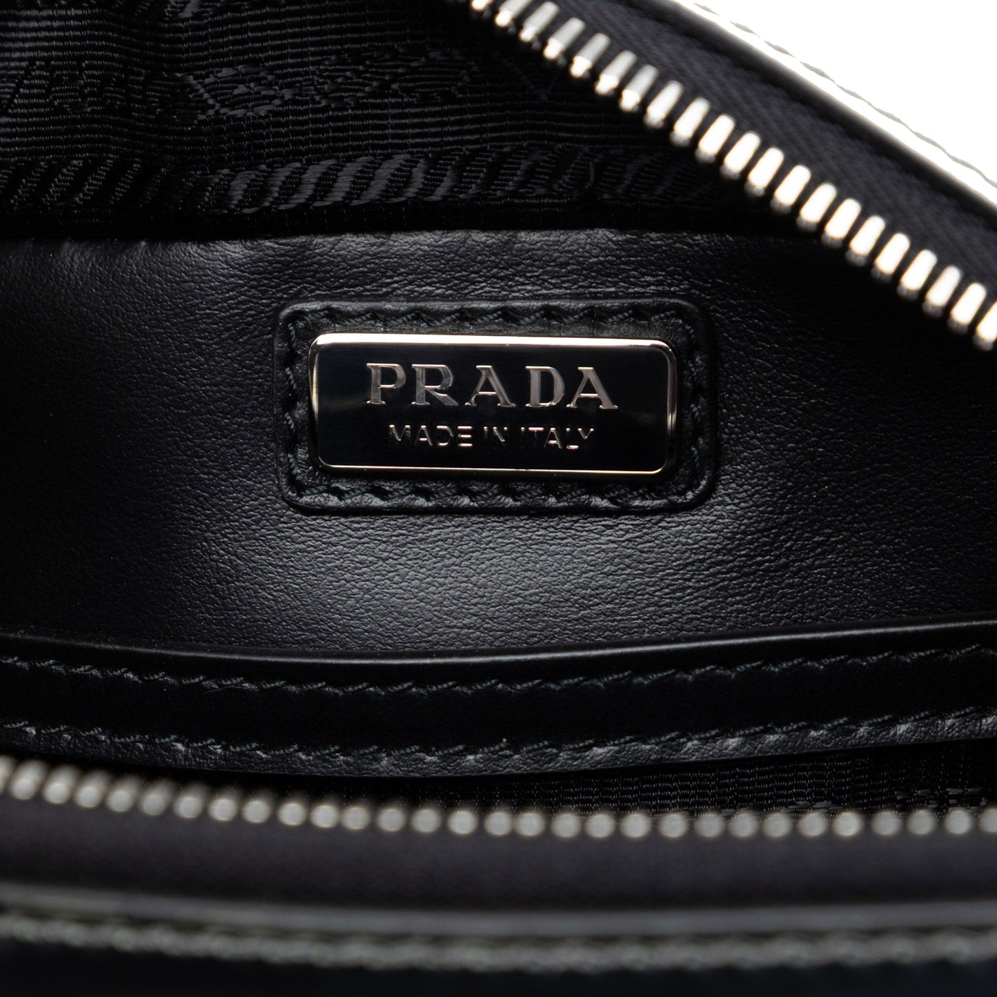 Prada Small Spazzolato Brique Crossbody