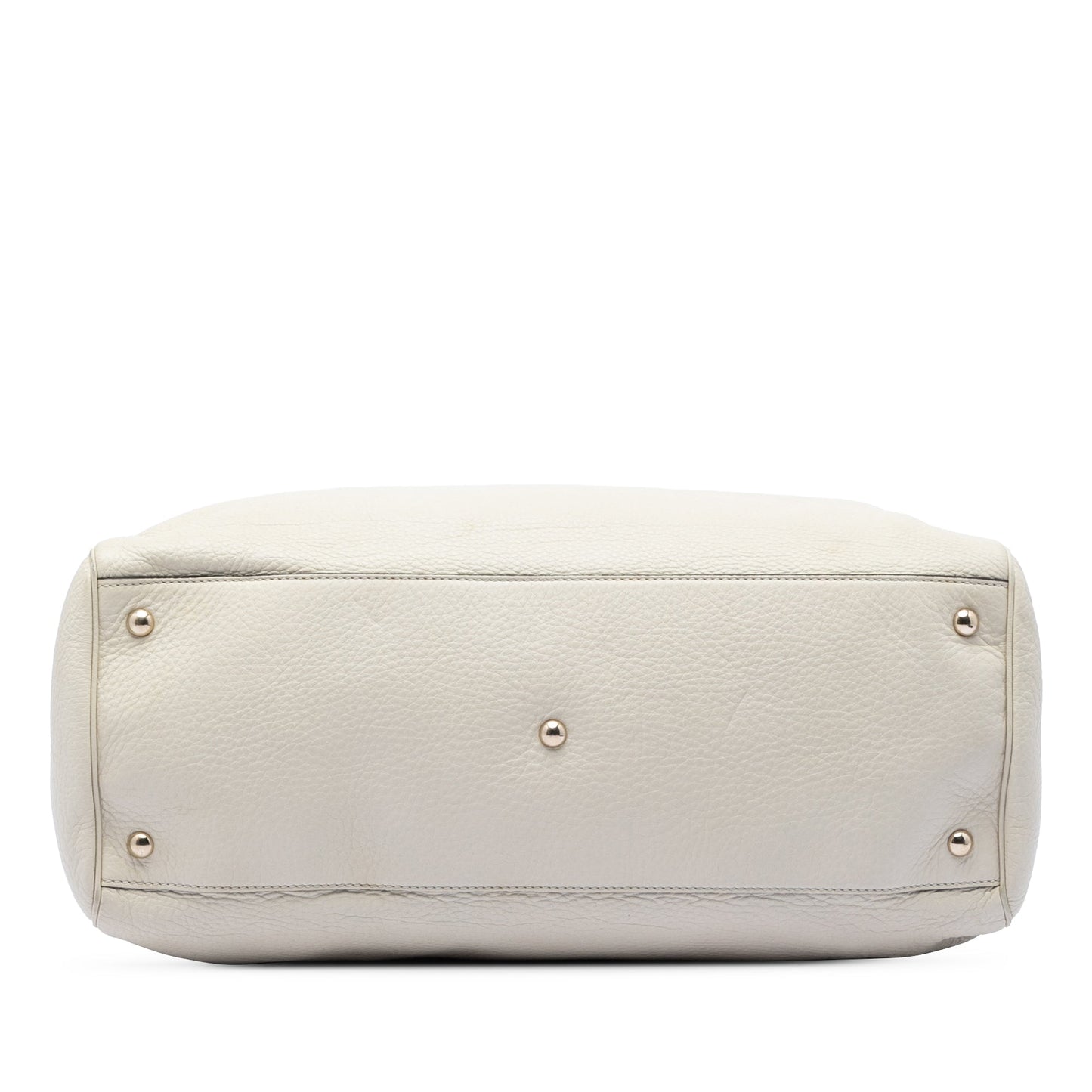 Gucci Large Calfskin Bamboo Shopper Satchel