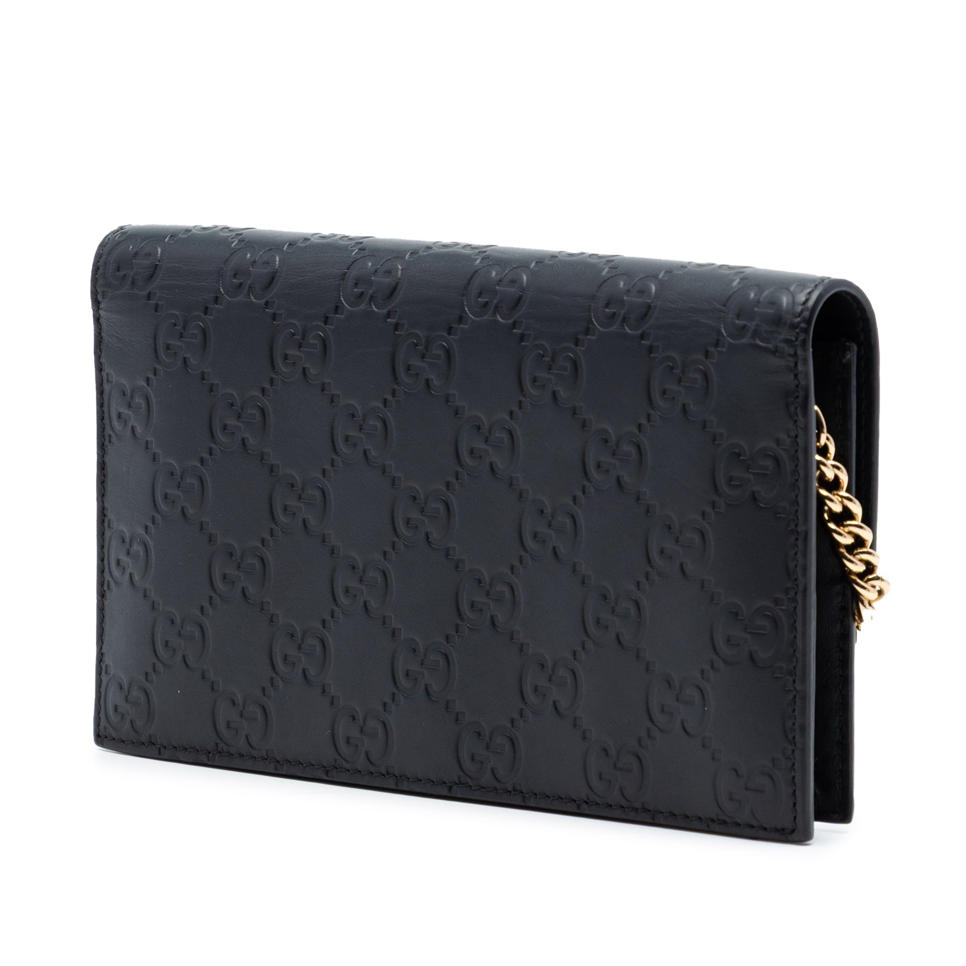 Guccissima Interlocking G Wallet On Chain