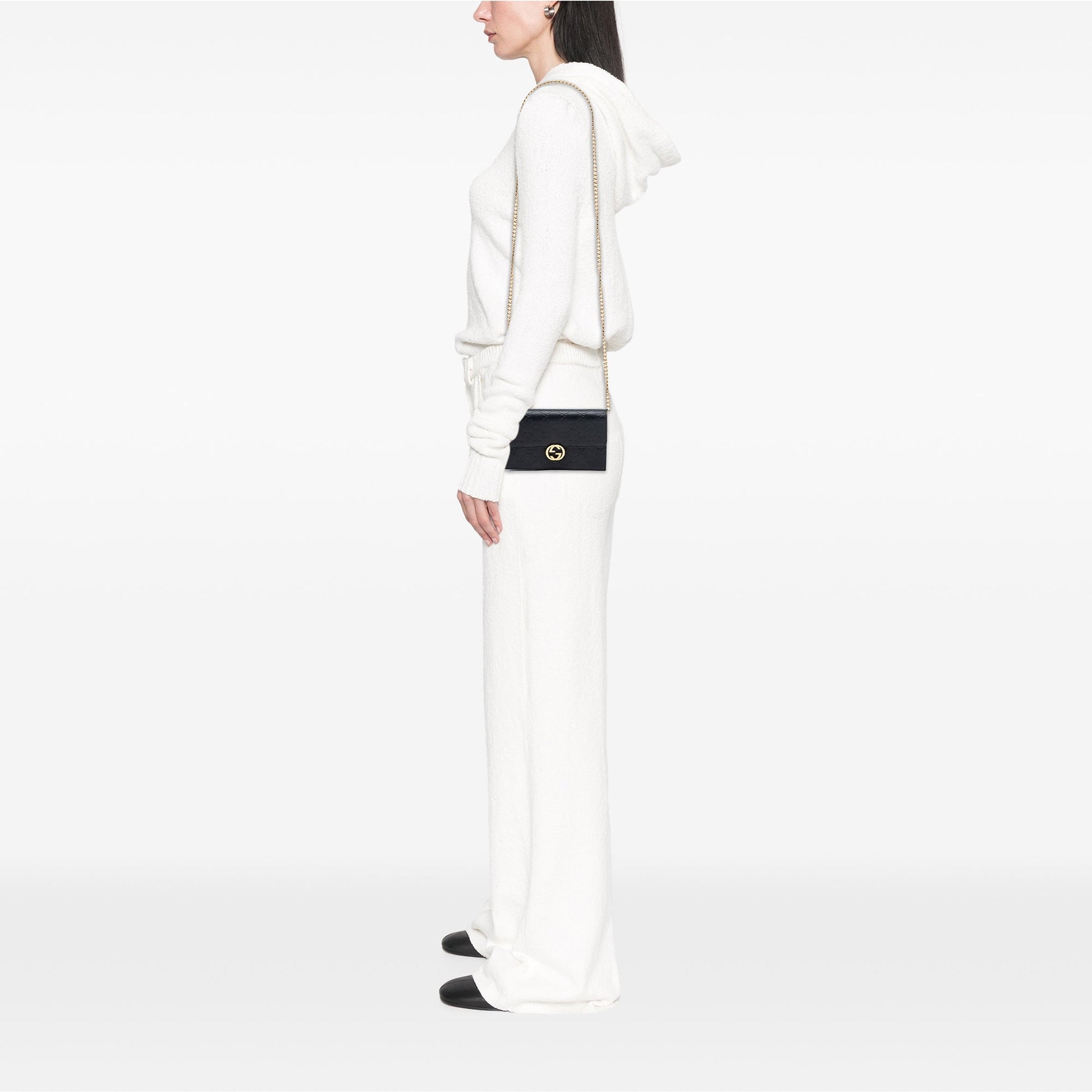 Guccissima Interlocking G Wallet On Chain