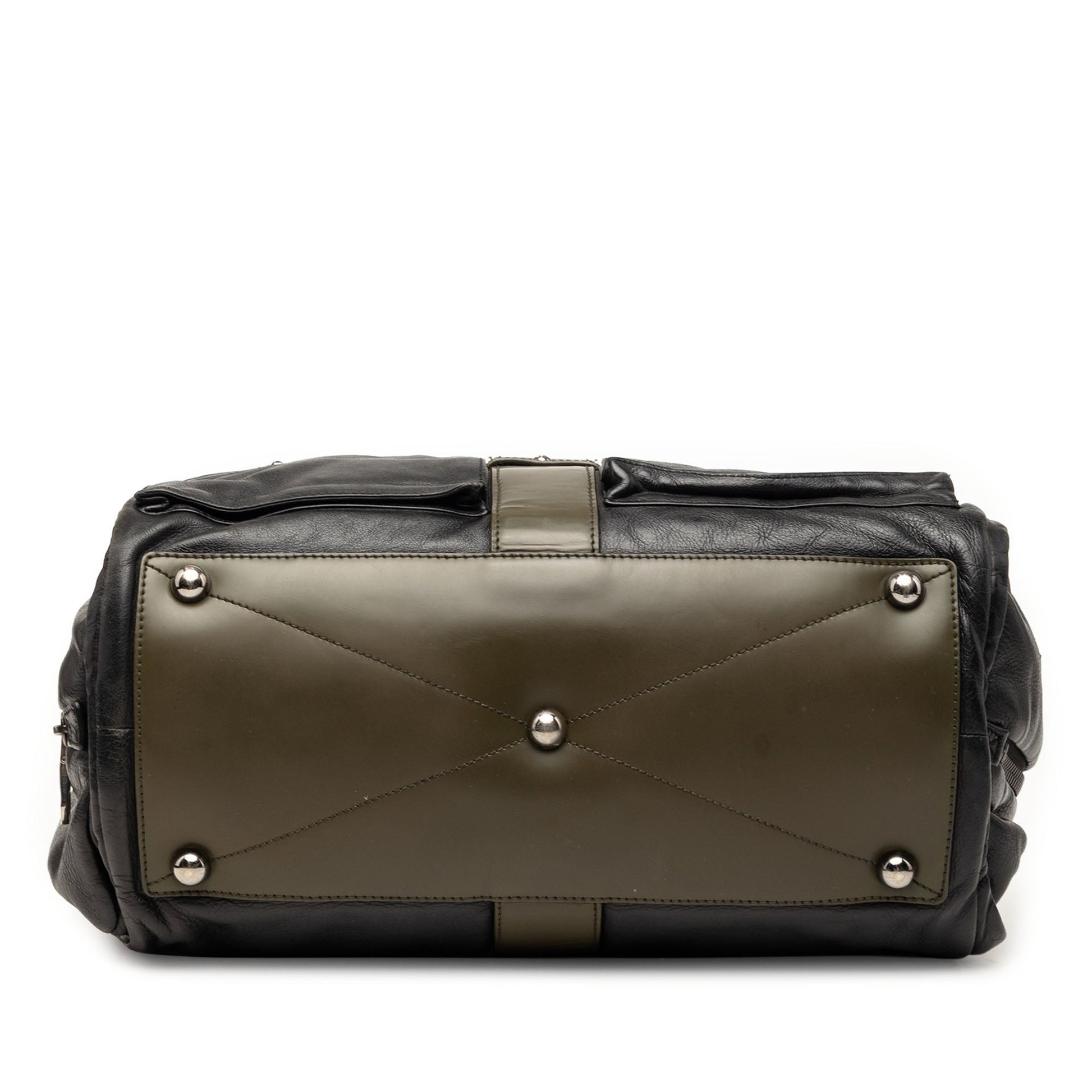 LOEWE Bicolor Leather Laura 33 Handbag