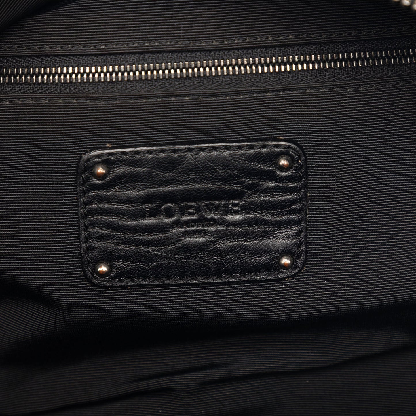LOEWE Bicolor Leather Laura 33 Handbag