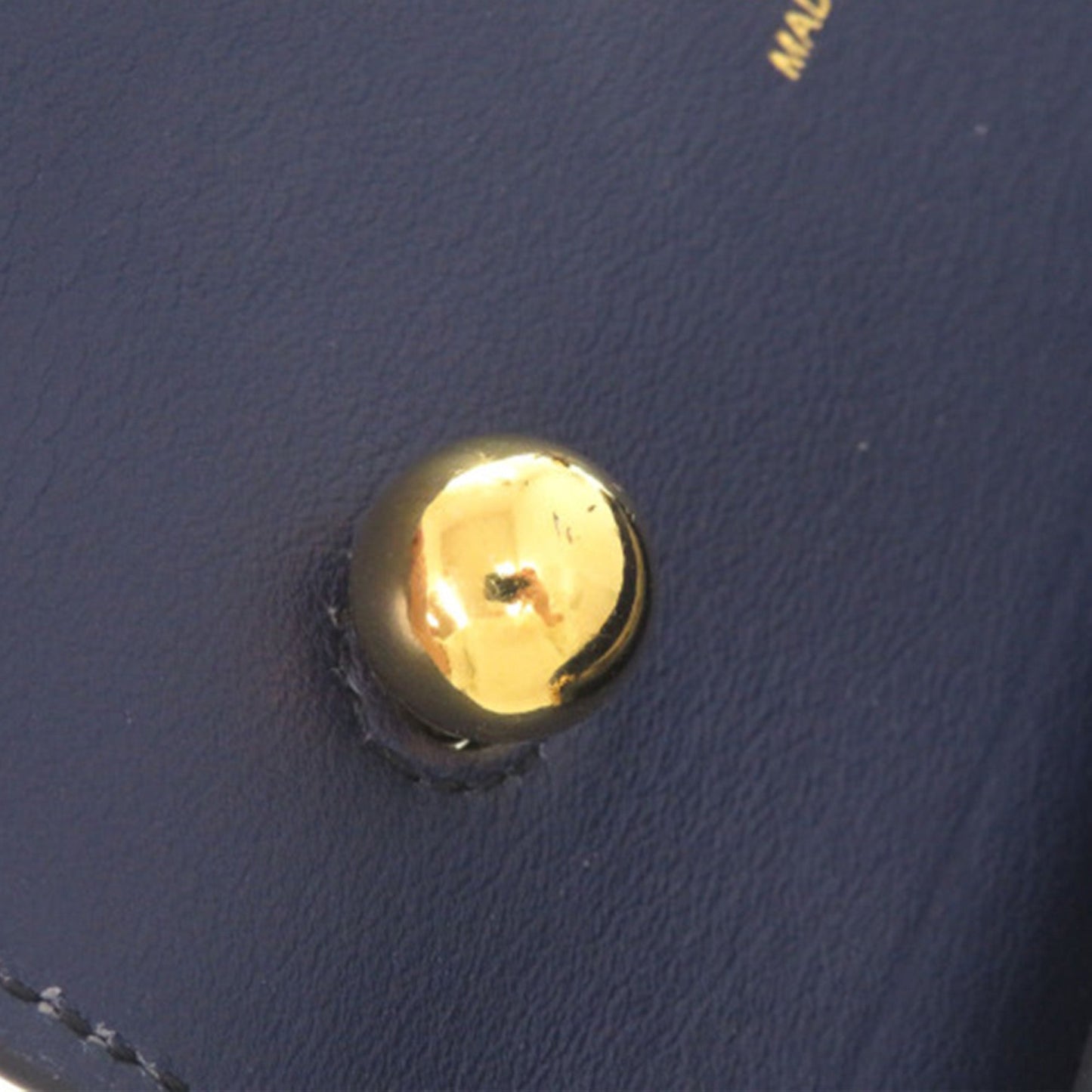 Lizard Embossed Leather Aby Lock Satchel