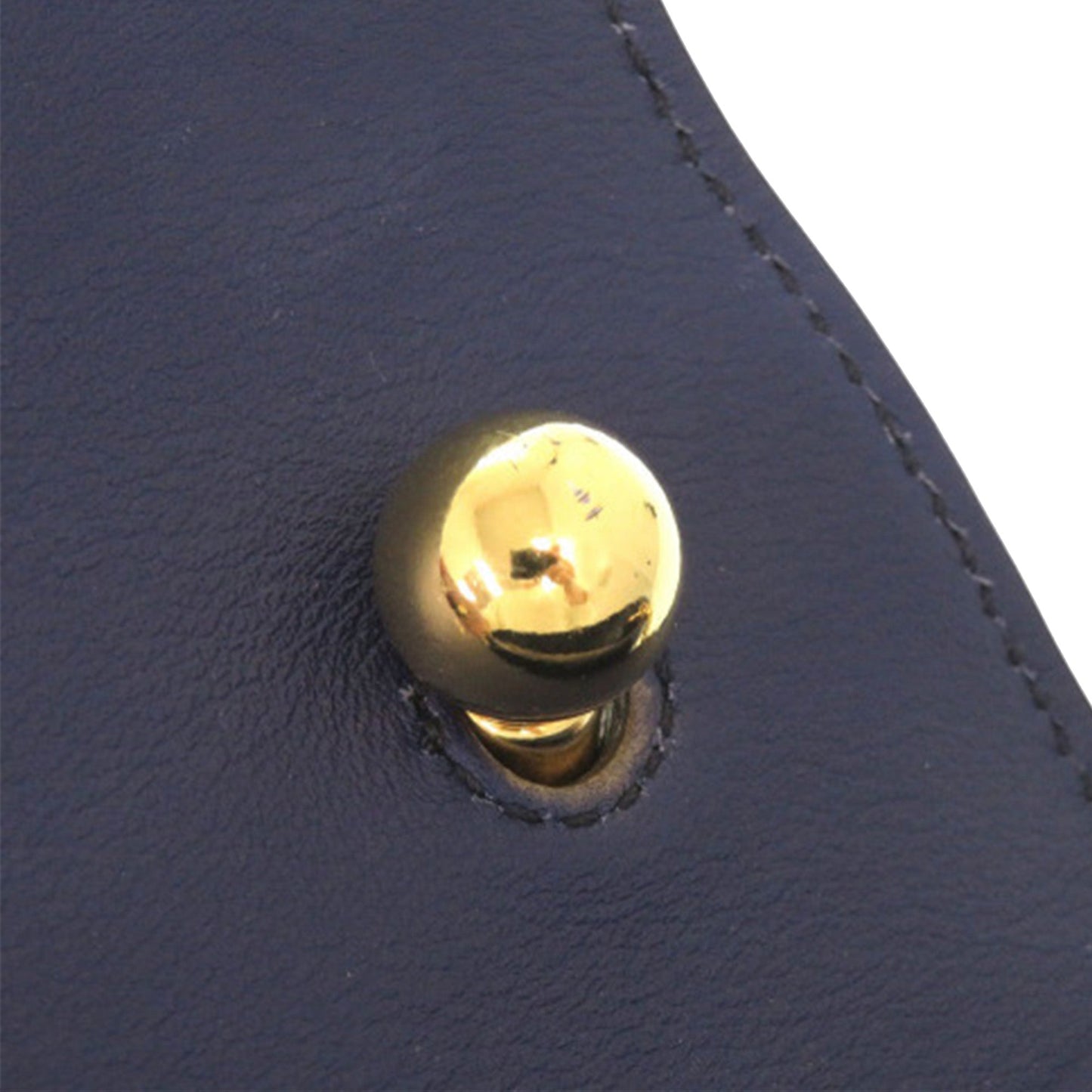Lizard Embossed Leather Aby Lock Satchel