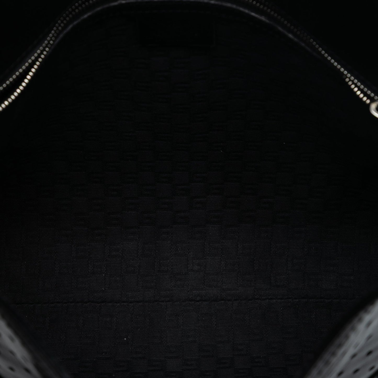 Gucci Perforated Calfskin Interlocking G Reins Satchel
