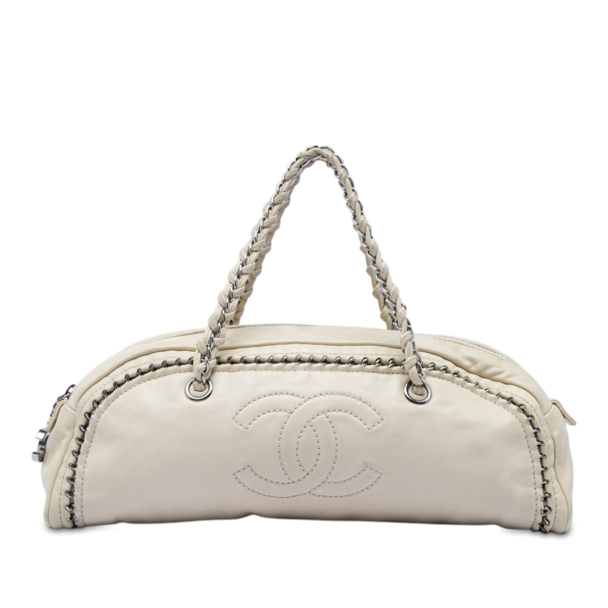 Chanel Small Calfskin Luxe Ligne Bowler Bag