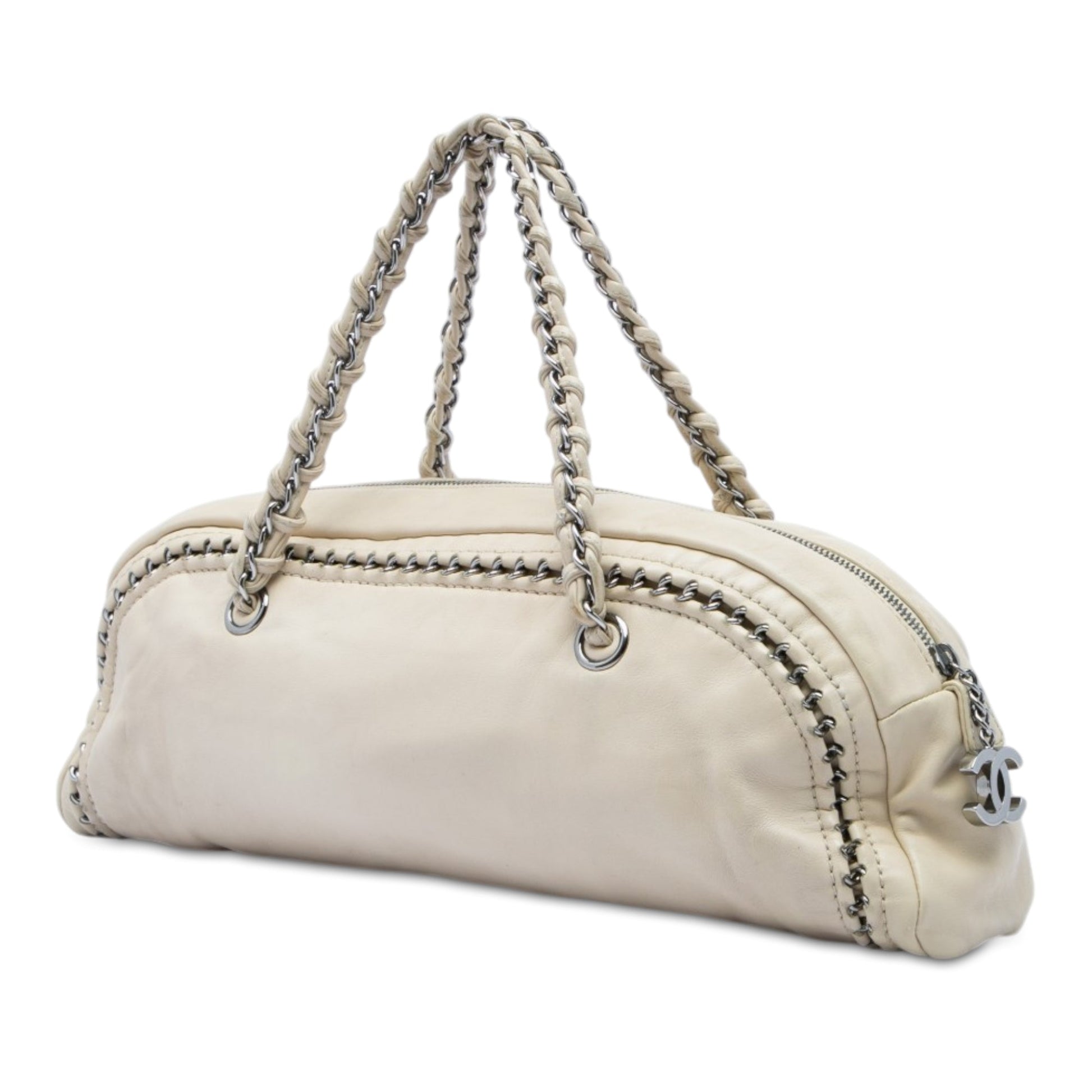 Chanel Small Calfskin Luxe Ligne Bowler Bag