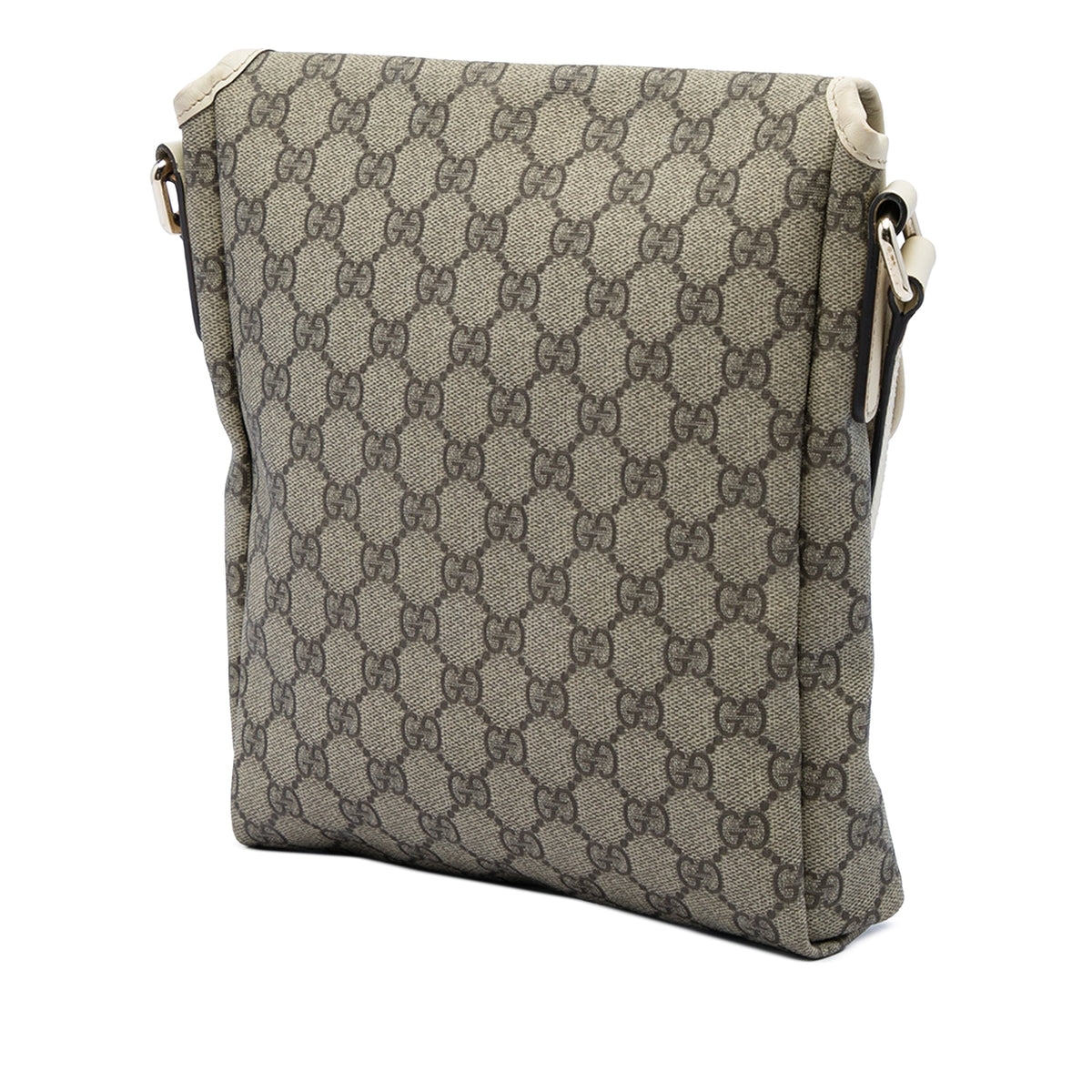 Gucci GG Supreme Crossbody — Beige