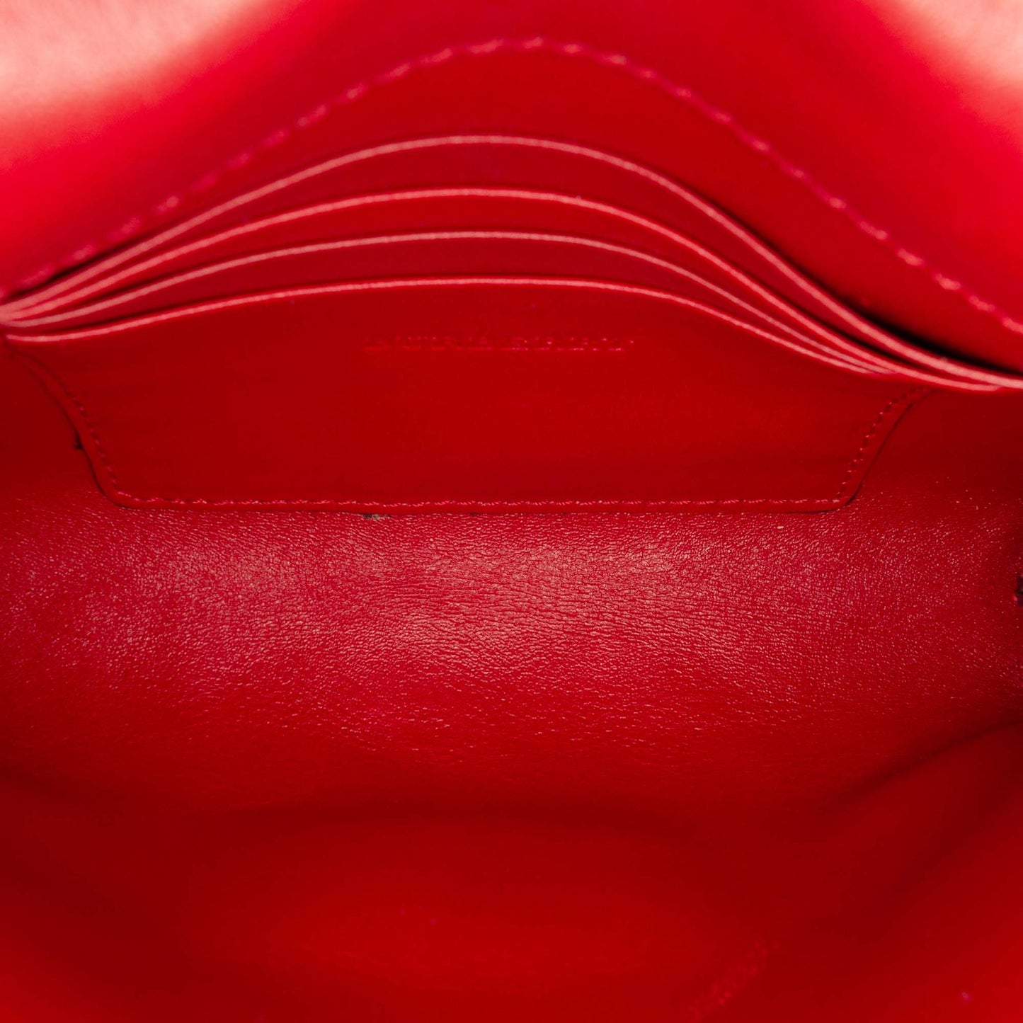 Burberry Embossed Grain Check Leather Langley Crossbody