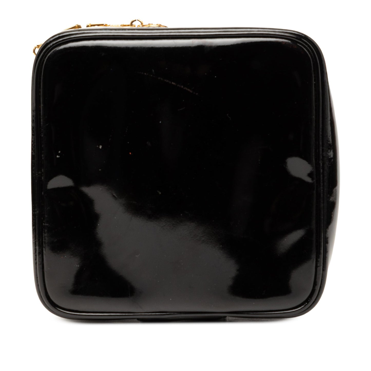Chanel CC Patent Vanity Bag