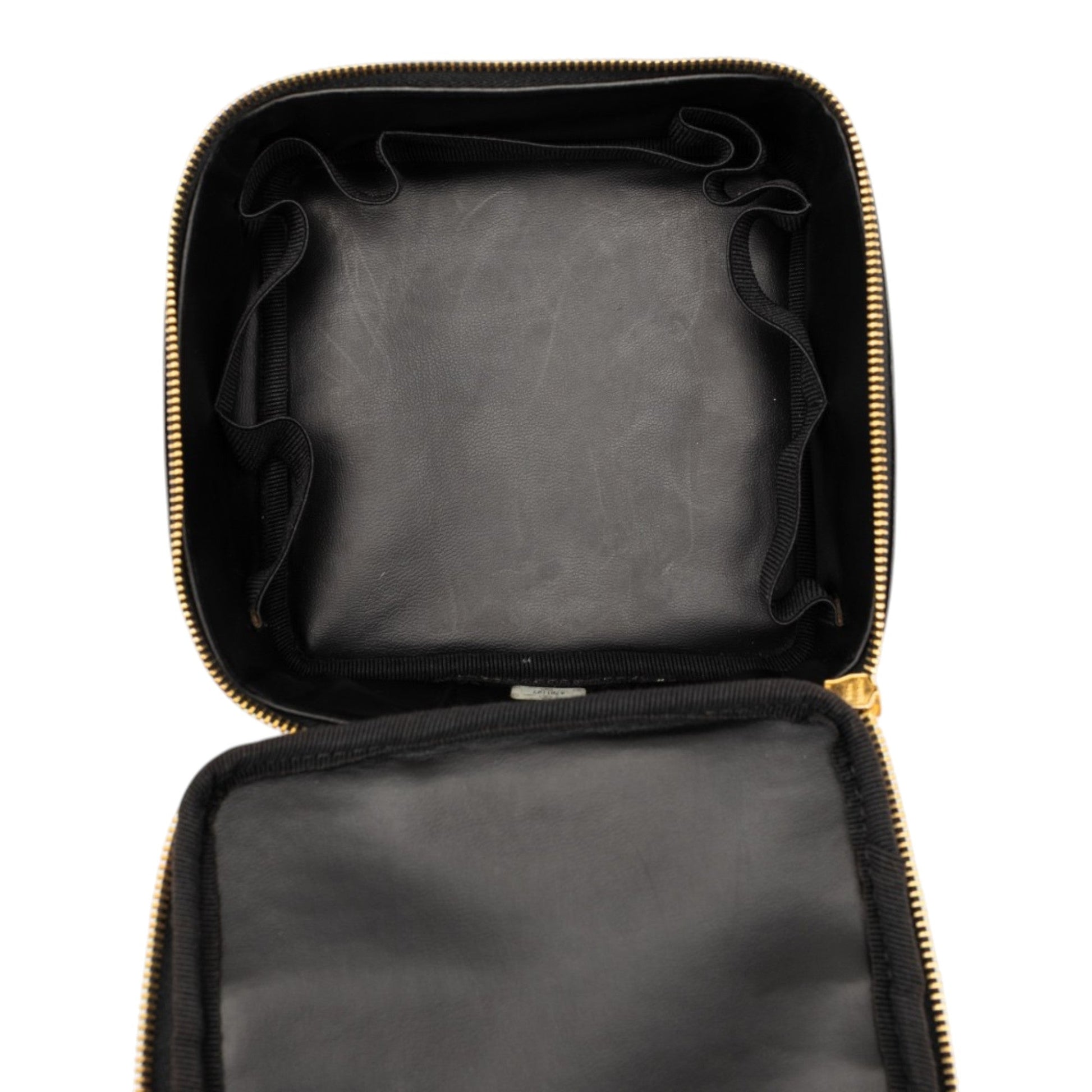 Chanel CC Patent Vanity Bag