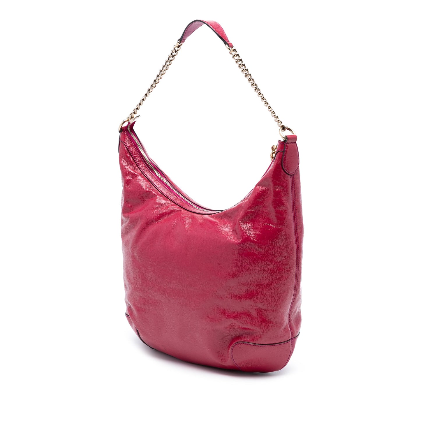 Gucci Patent Soho Shoulder Bag