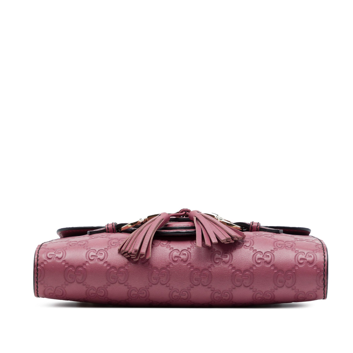 Gucci Small Guccissima Emily Crossbody — Pink